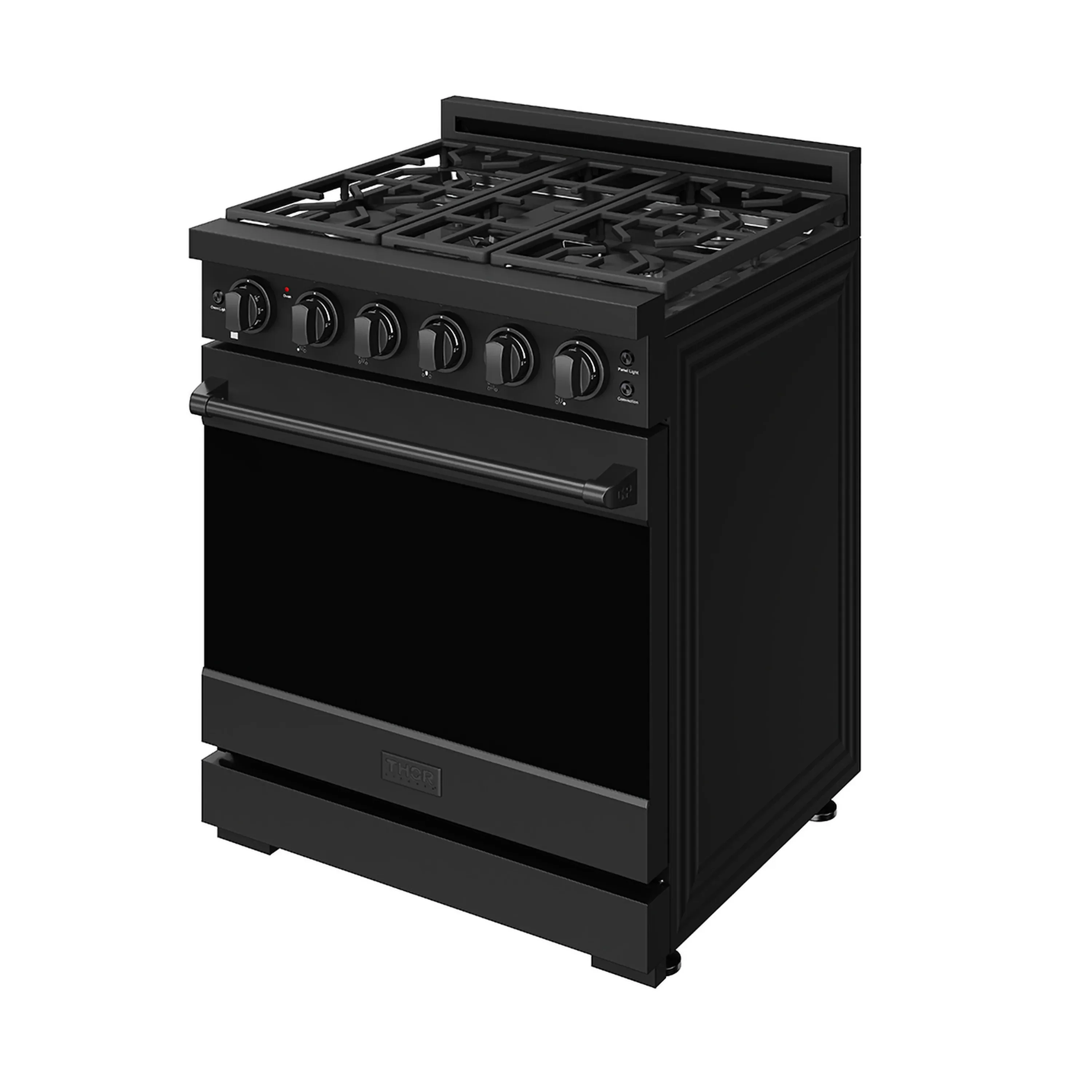 Gordon Ramsay by Thor Kitchen 30-Inch Professional Gas Range with Precision Knob Control in Black (RSG30PB) - Image 4