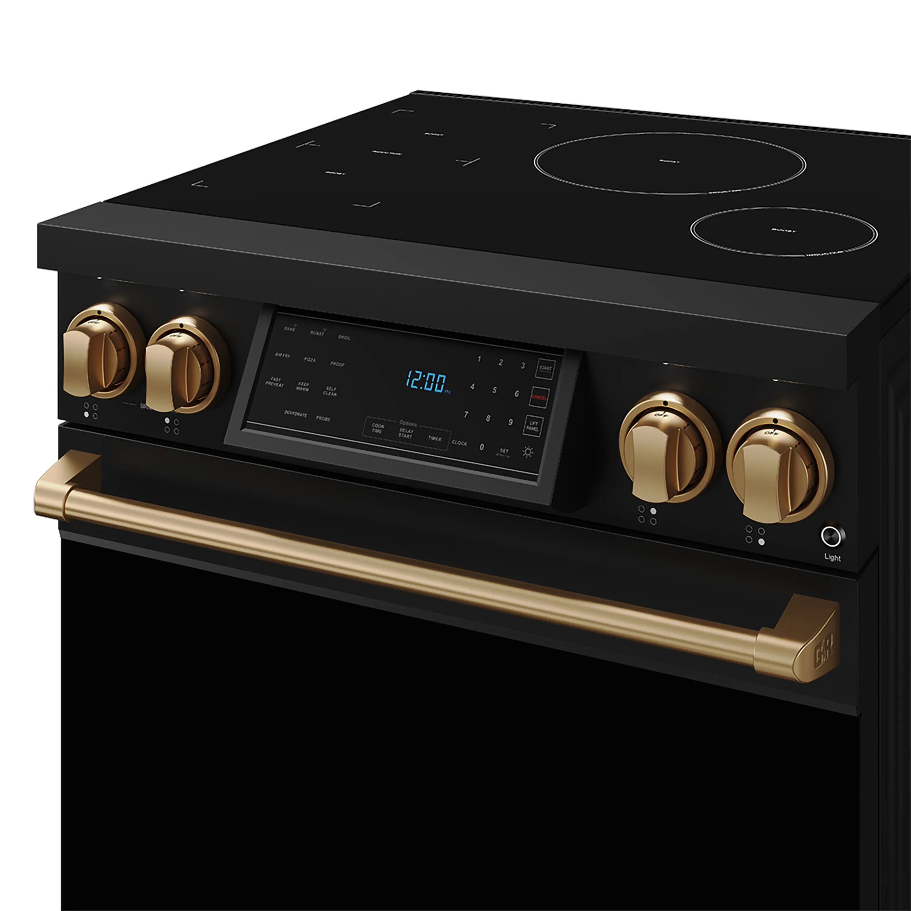 Gordon Ramsay by Thor Kitchen 30-Inch Professional Induction Range with Tilt Panel Touch Control in Black with Bronze Trim (RSI30B-BRZ) - Image 7