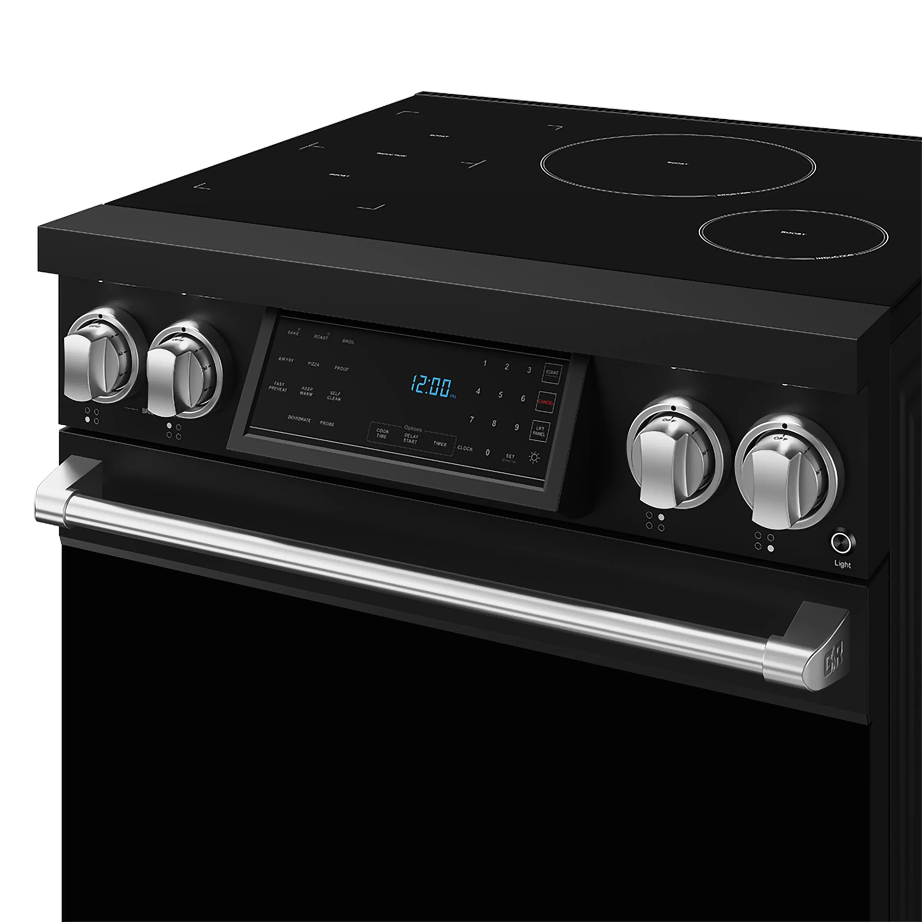 Gordon Ramsay by Thor Kitchen 30-Inch Professional Induction Range with Tilt Panel Touch Control in Black with Stainless Steel Trim (RSI30B-SS) - Image 4