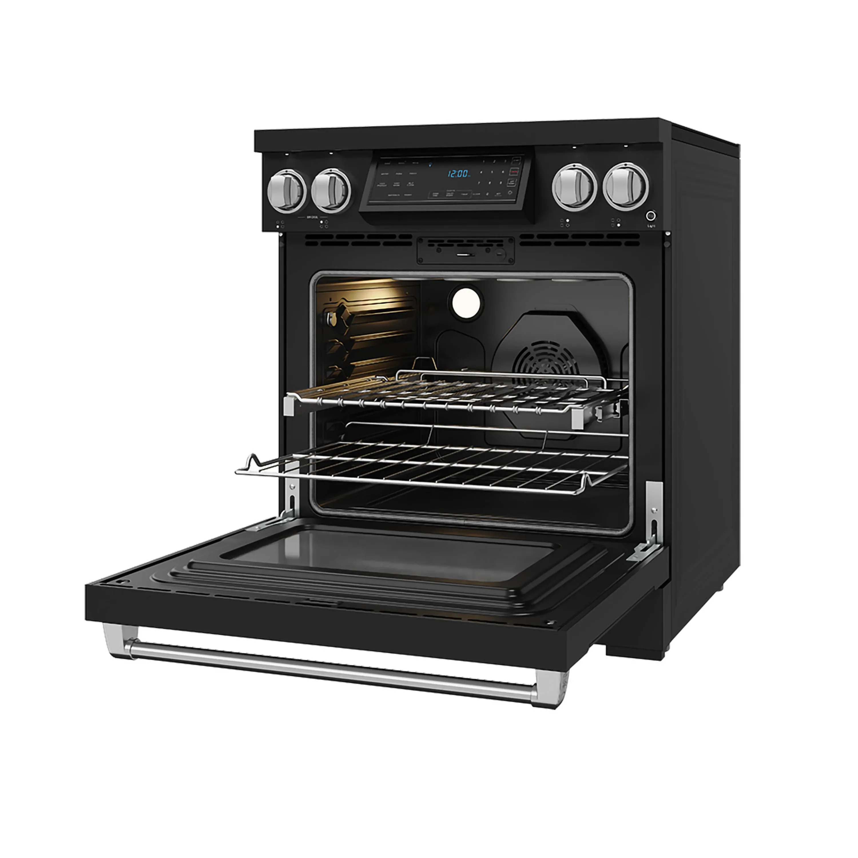 Gordon Ramsay by Thor Kitchen 30-Inch Professional Induction Range with Tilt Panel Touch Control in Black with Stainless Steel Trim (RSI30B-SS) - Image 5