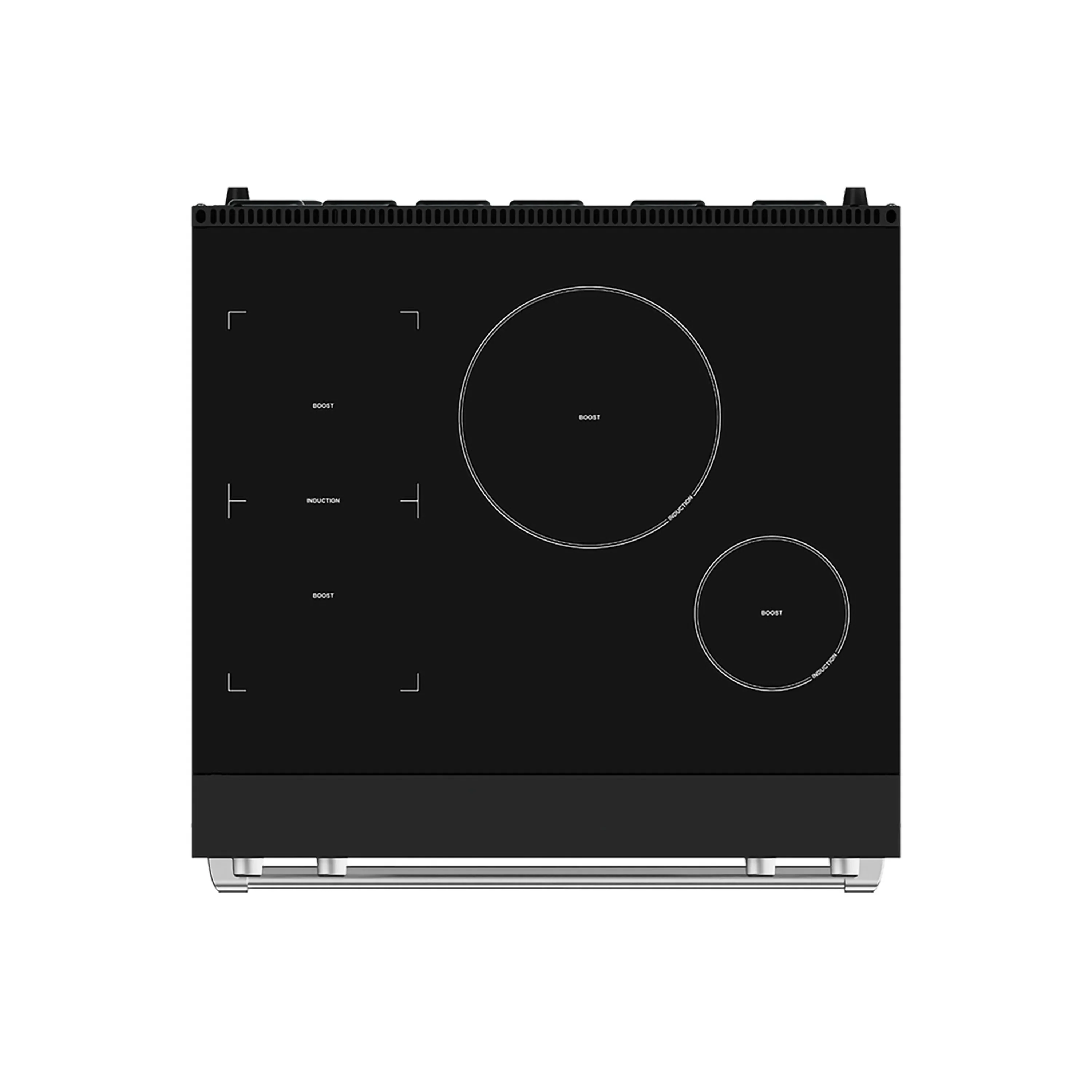 Gordon Ramsay by Thor Kitchen 30-Inch Professional Induction Range with Tilt Panel Touch Control in Black with Stainless Steel Trim (RSI30B-SS) - Image 7