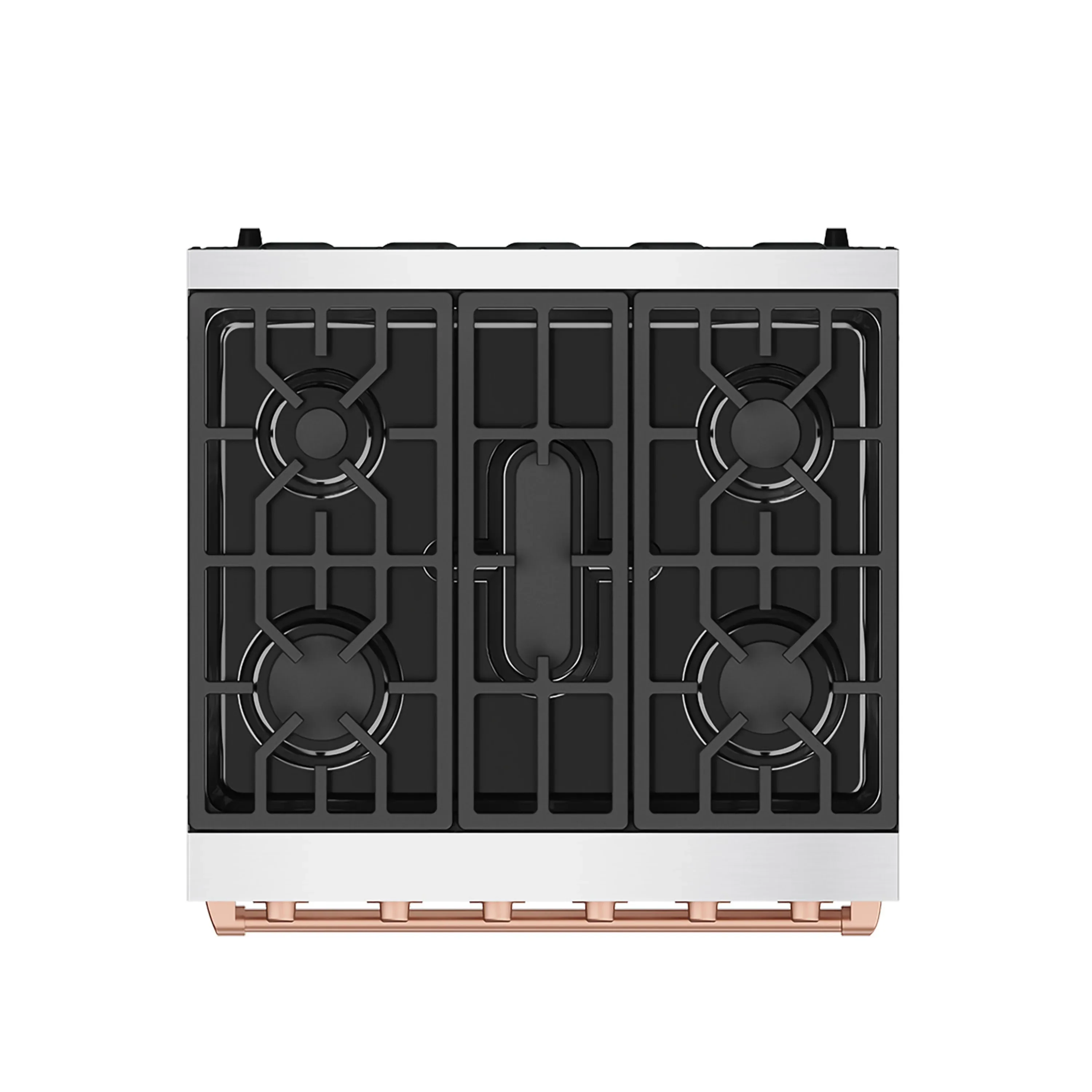 Gordon Ramsay by Thor Kitchen 30-Inch Professional Liquid Propane with Precision Knob Control in Stainless Steel with Rose Gold Trim (RSG30PLP-RSG) - Image 2