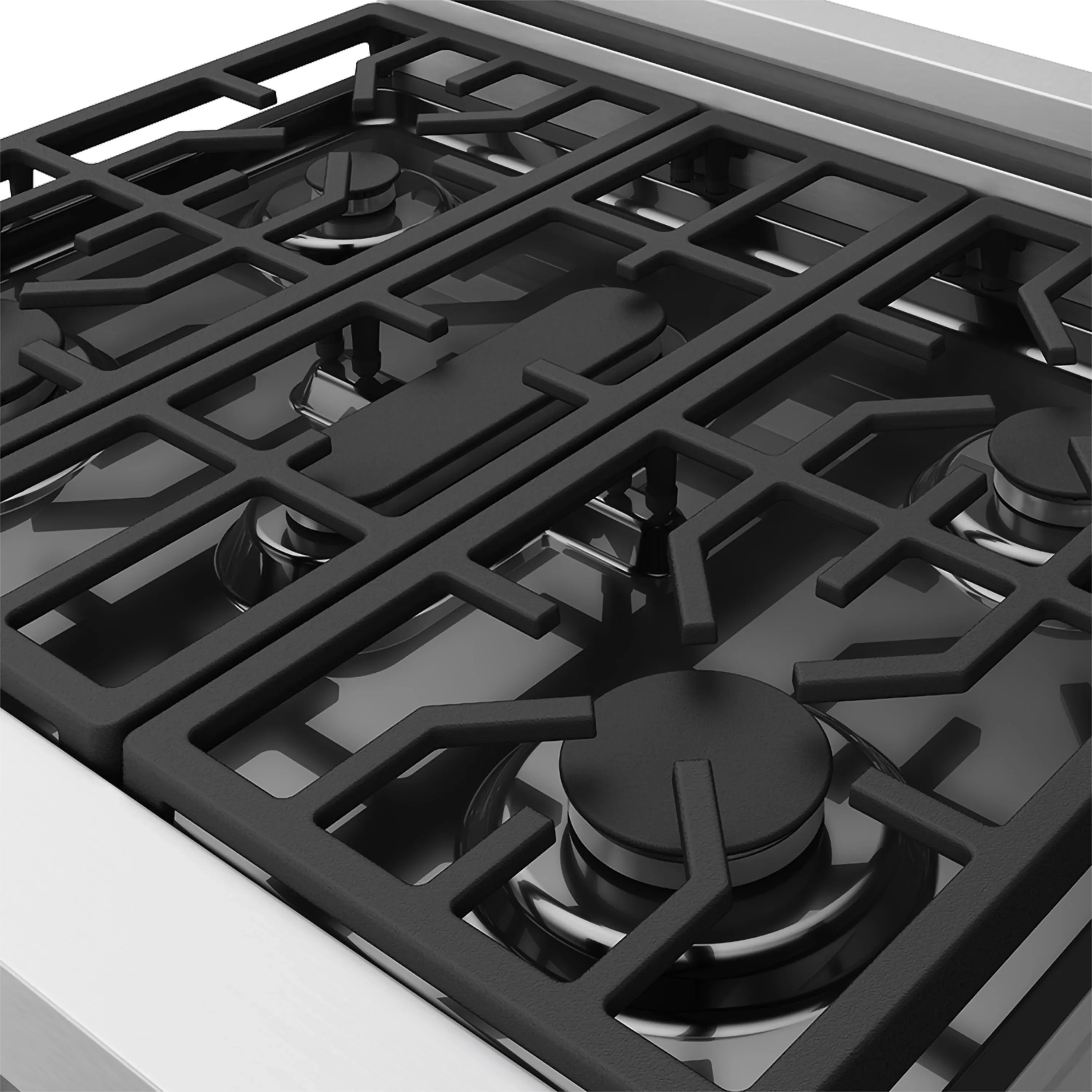 Gordon Ramsay by Thor Kitchen 30-Inch Professional Liquid Propane with Precision Knob Control in Stainless Steel with Black Trim (RSG30PLP-BLK) - Image 10