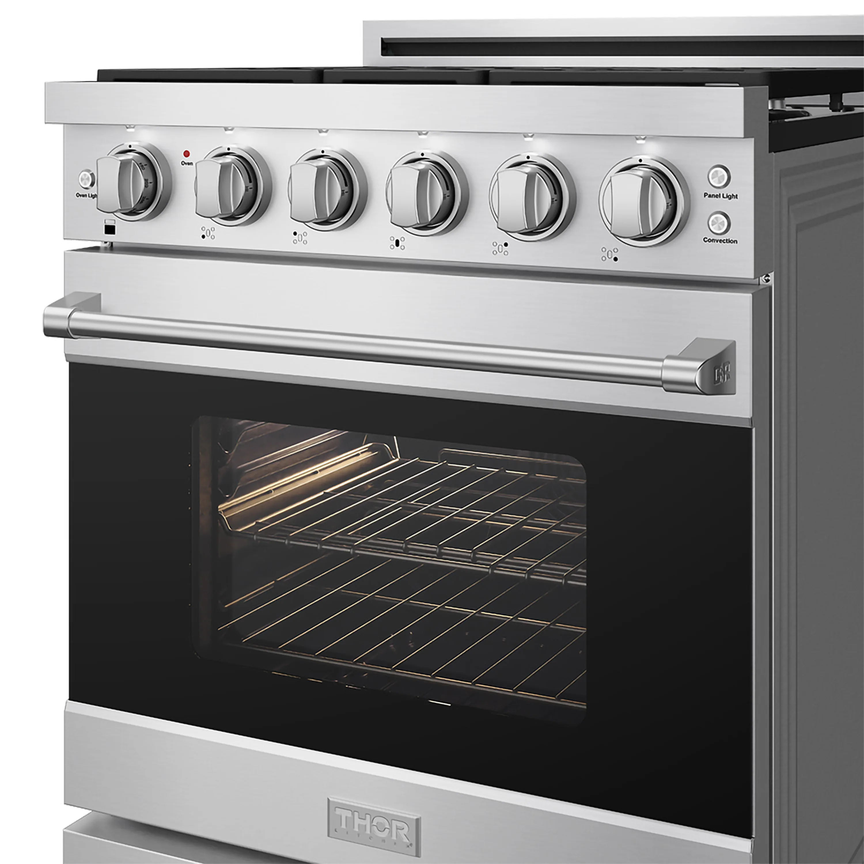 Gordon Ramsay by Thor Kitchen 30-Inch Professional Gas with Precision Knob Control in Stainless Steel (RSG30P) - Image 8