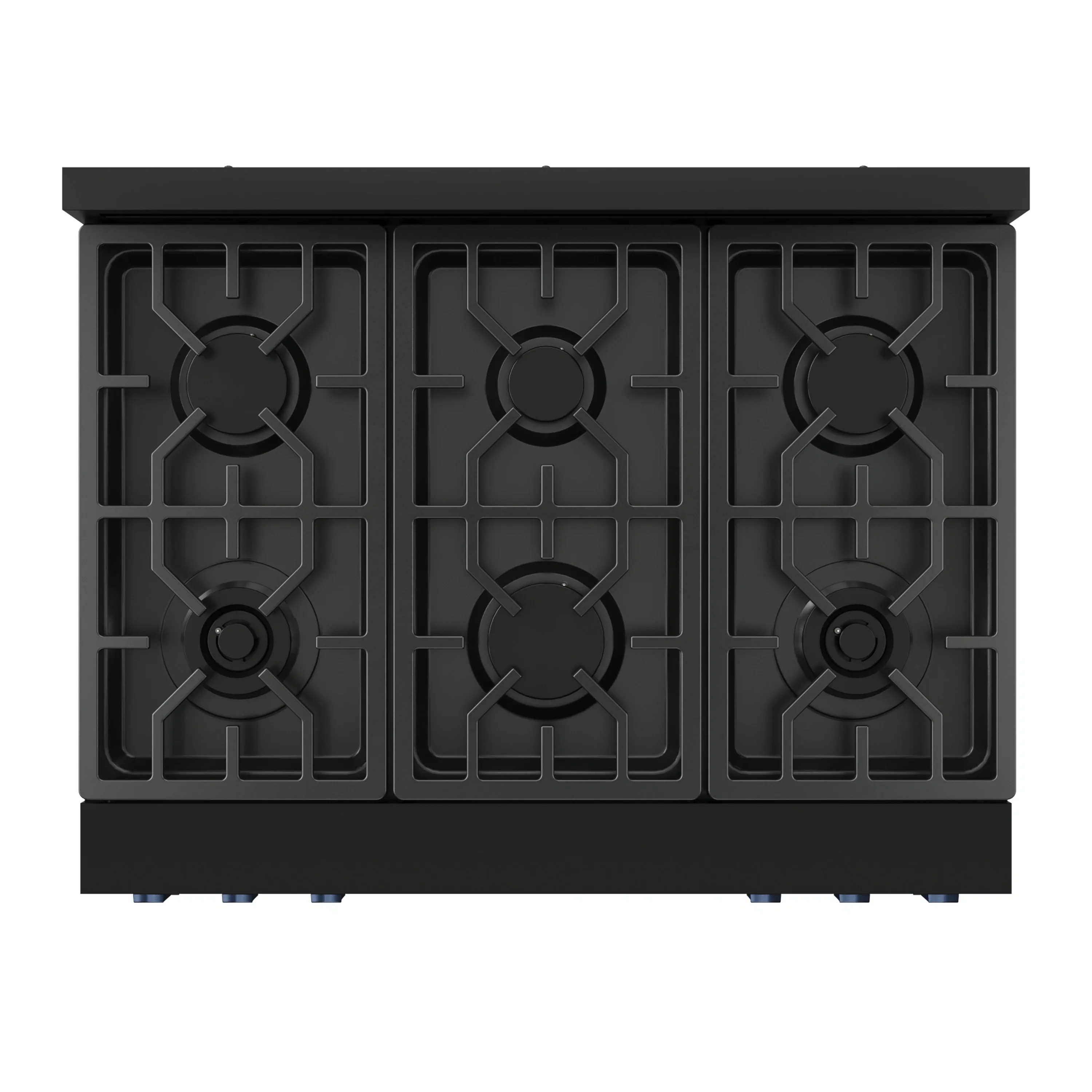 Gordon Ramsay by Thor Kitchen 36-Inch Propane Gas Range with Tilt Panel Touch Control and 6.0 Cu. Ft. Self Clean Oven in Black with Navy Blue Trim (RSG36BLP-BLU) - Image 8