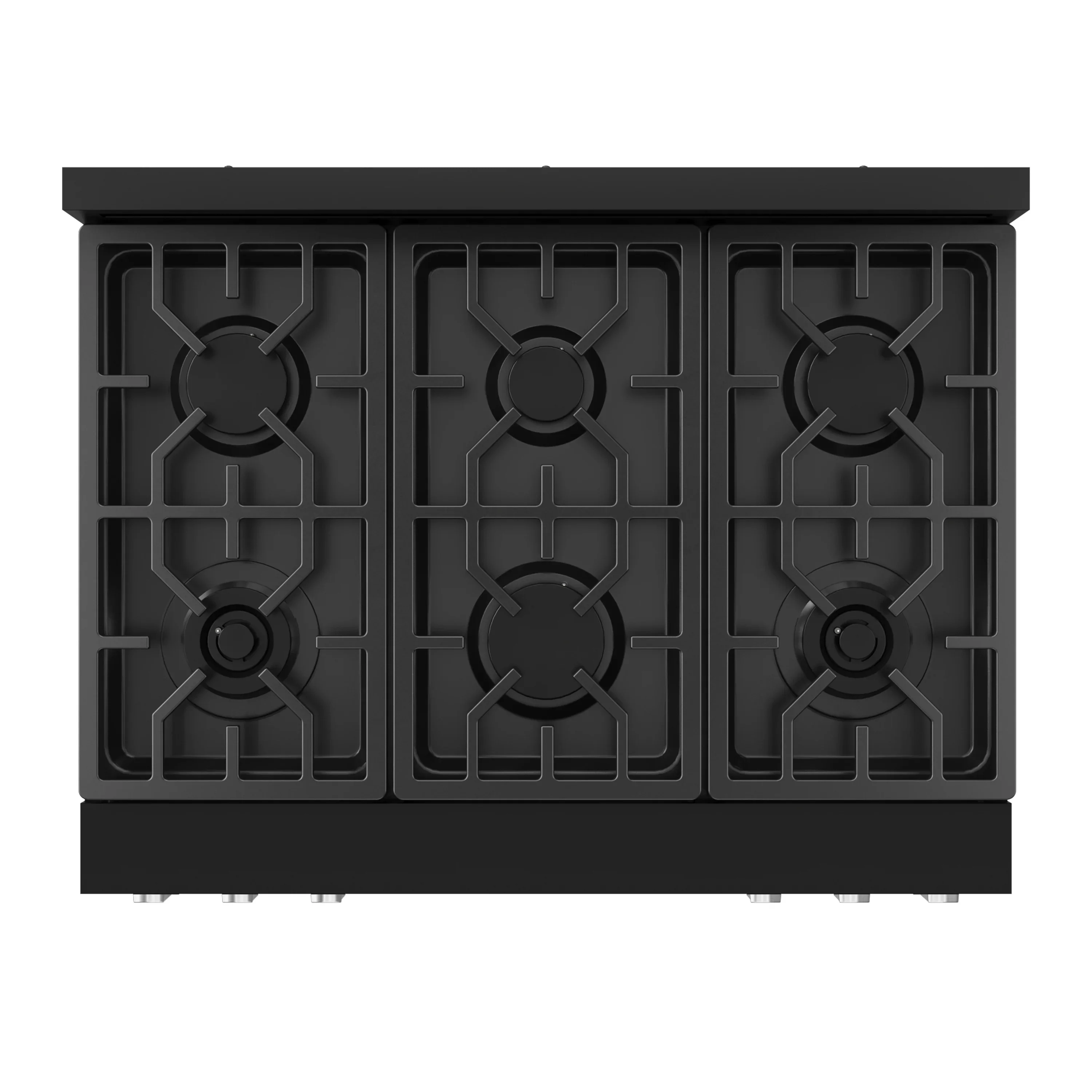 Gordon Ramsay by Thor Kitchen 36-Inch Professional Propane Gas Range with Tilt Panel Touch Control and 6.0 Cu. Ft. Self Clean Oven in Black with Stainless Steel Trim (RSG36BLP-SS) - Image 9