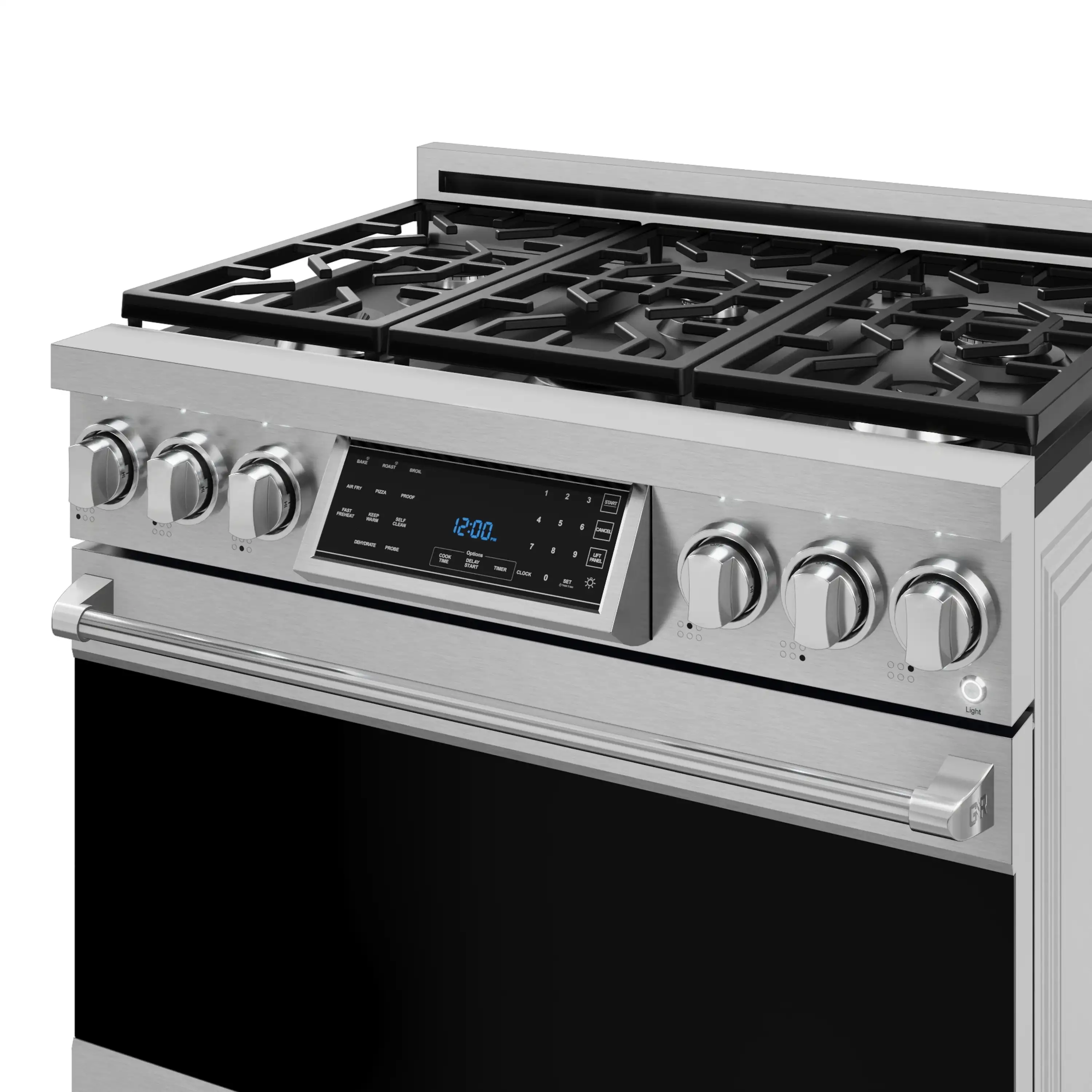 Gordon Ramsay by Thor Kitchen 36-Inch Professional Propane Gas Range with Tilt Panel Touch Control and 6.0 Cu. Ft. Self Clean Oven in Stainless Steel (RSG36LP) - Image 10