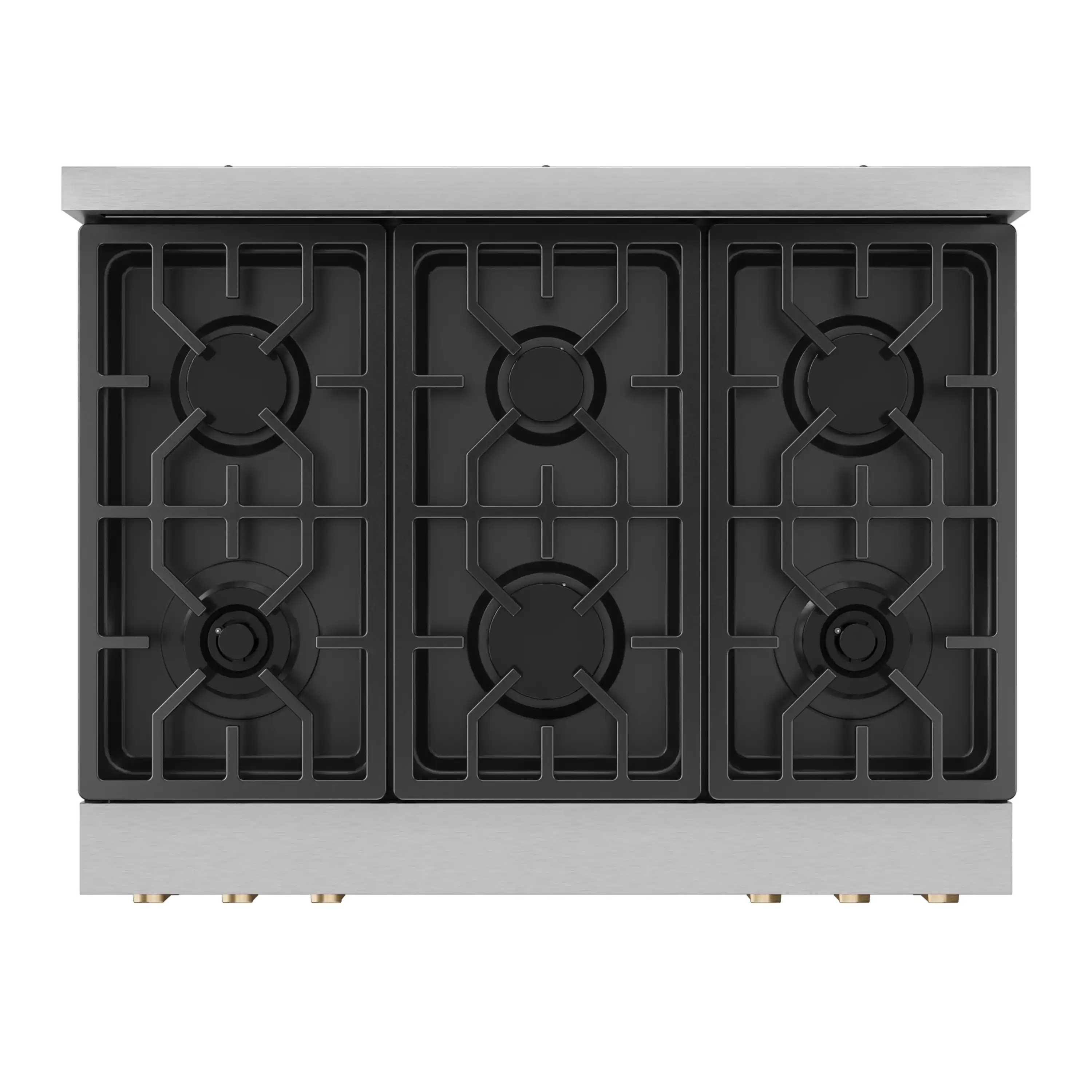 Gordon Ramsay by Thor Kitchen 36-Inch Professional Propane Gas Range with Tilt Panel Touch Control and 6.0 Cu. Ft. Self Clean Oven in Stainless Steel with Bronze Trim (RSG36LP-BRZ) - Image 11