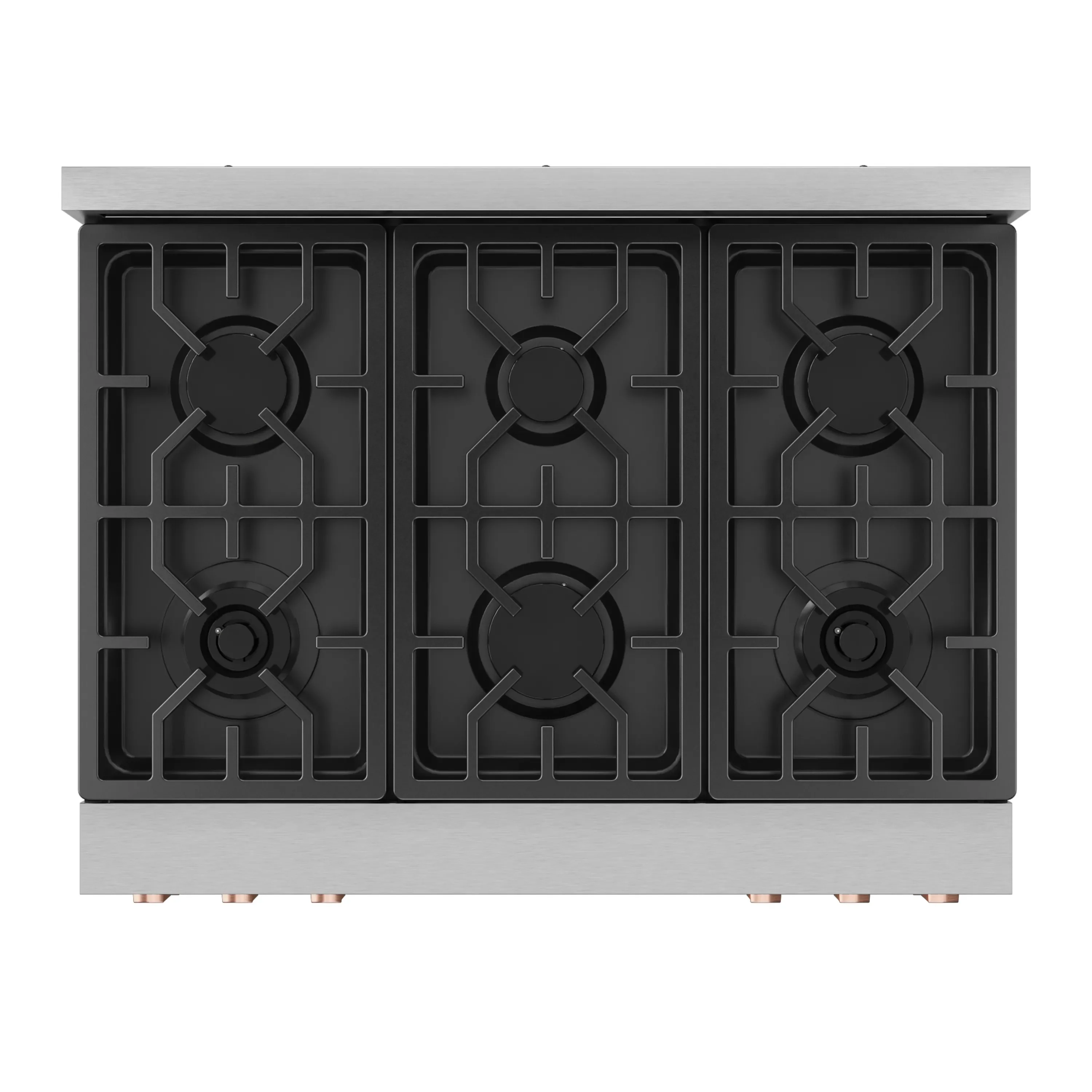 Gordon Ramsay by Thor Kitchen 36-Inch Professional Propane Gas Range with Tilt Panel Touch Control and 6.0 Cu. Ft. Self Clean Oven in Stainless Steel with Rose Gold Trim (RSG36LP-RSG) - Image 9