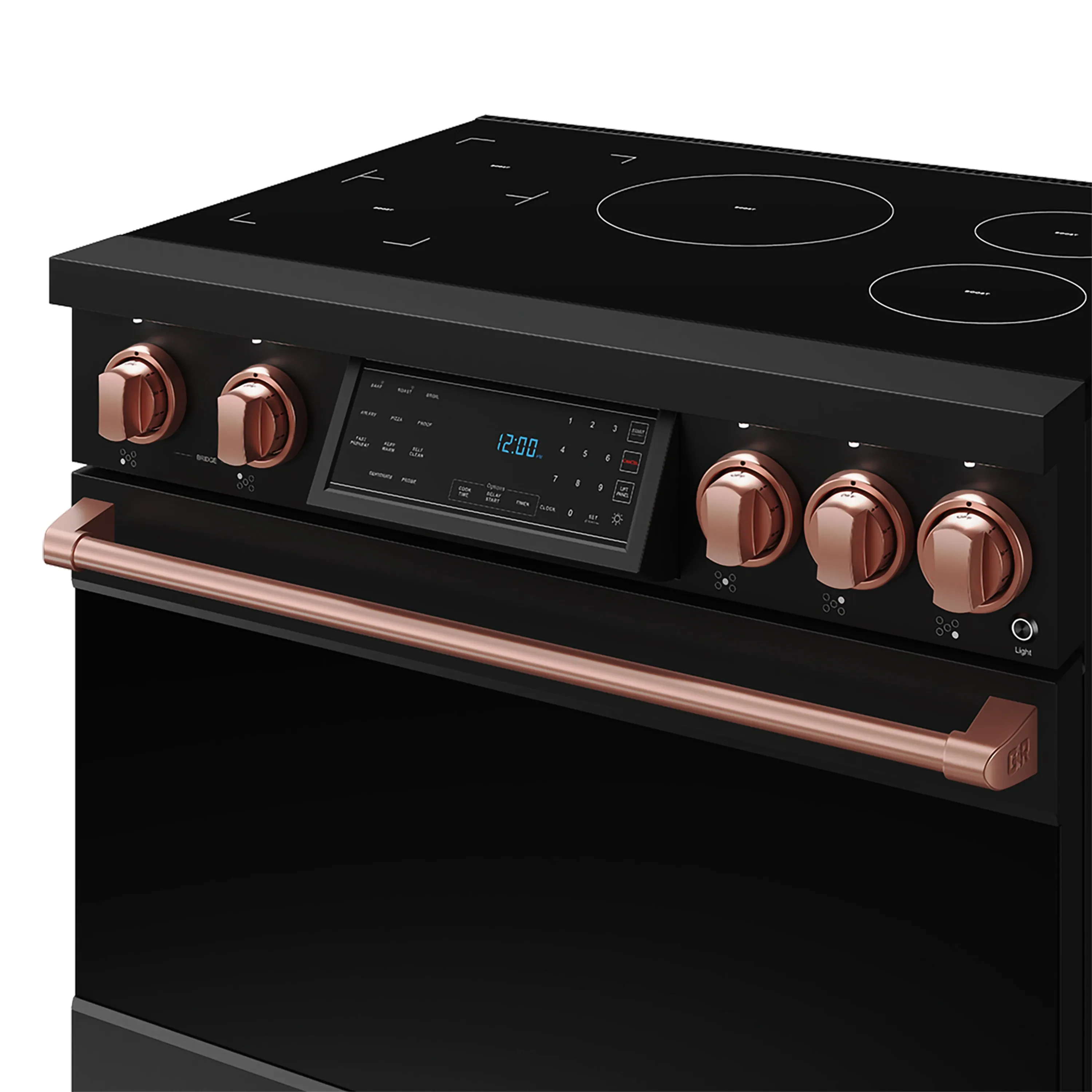 Gordon Ramsay by Thor Kitchen 36-Inch Professional Induction Range with Tilt Panel Touch Control in Black and Rose Gold (RSI36B-RSG) - Image 7