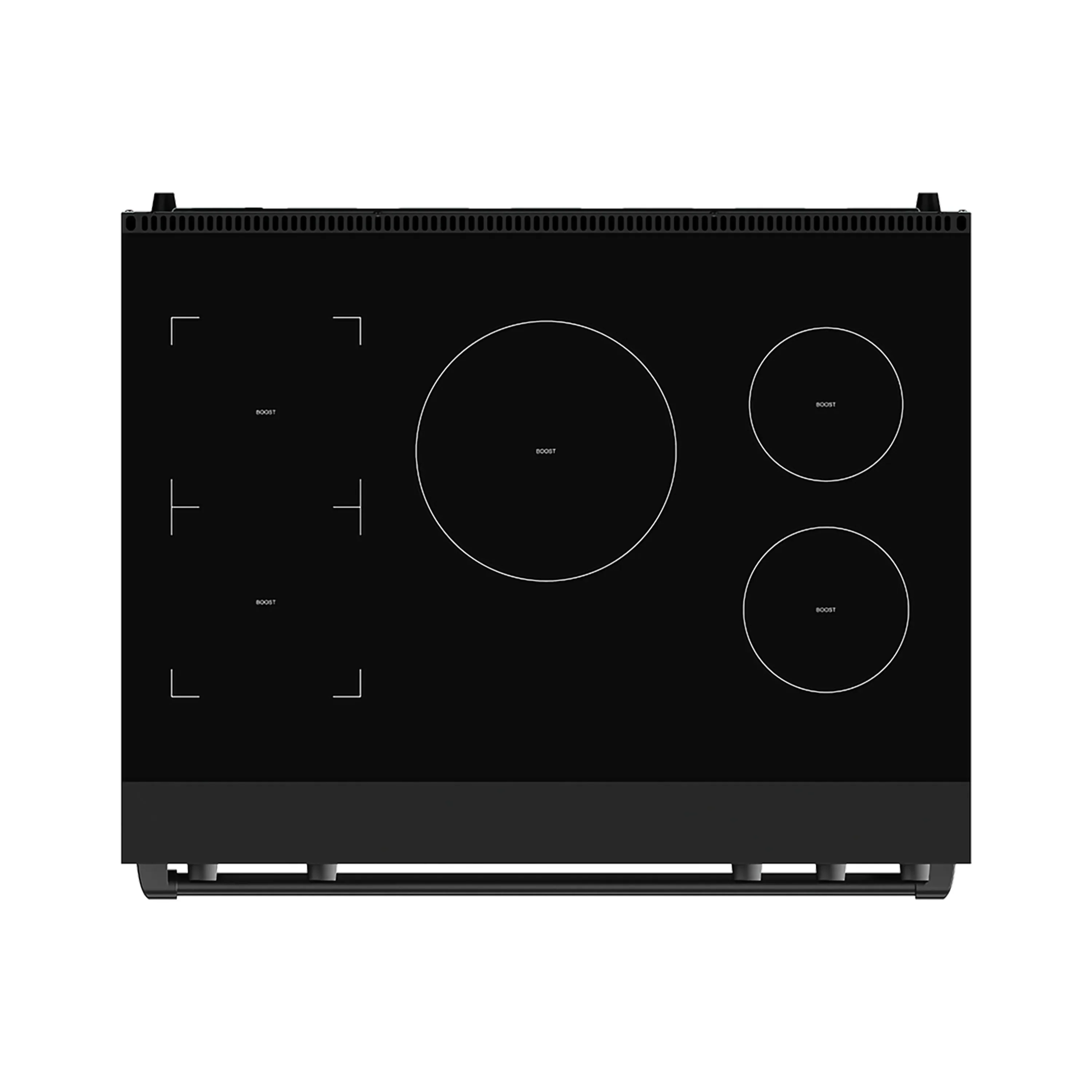 Gordon Ramsay by Thor Kitchen 36-Inch Professional Induction Range with Tilt Panel Touch Control in Black (RSI36B) - Image 2