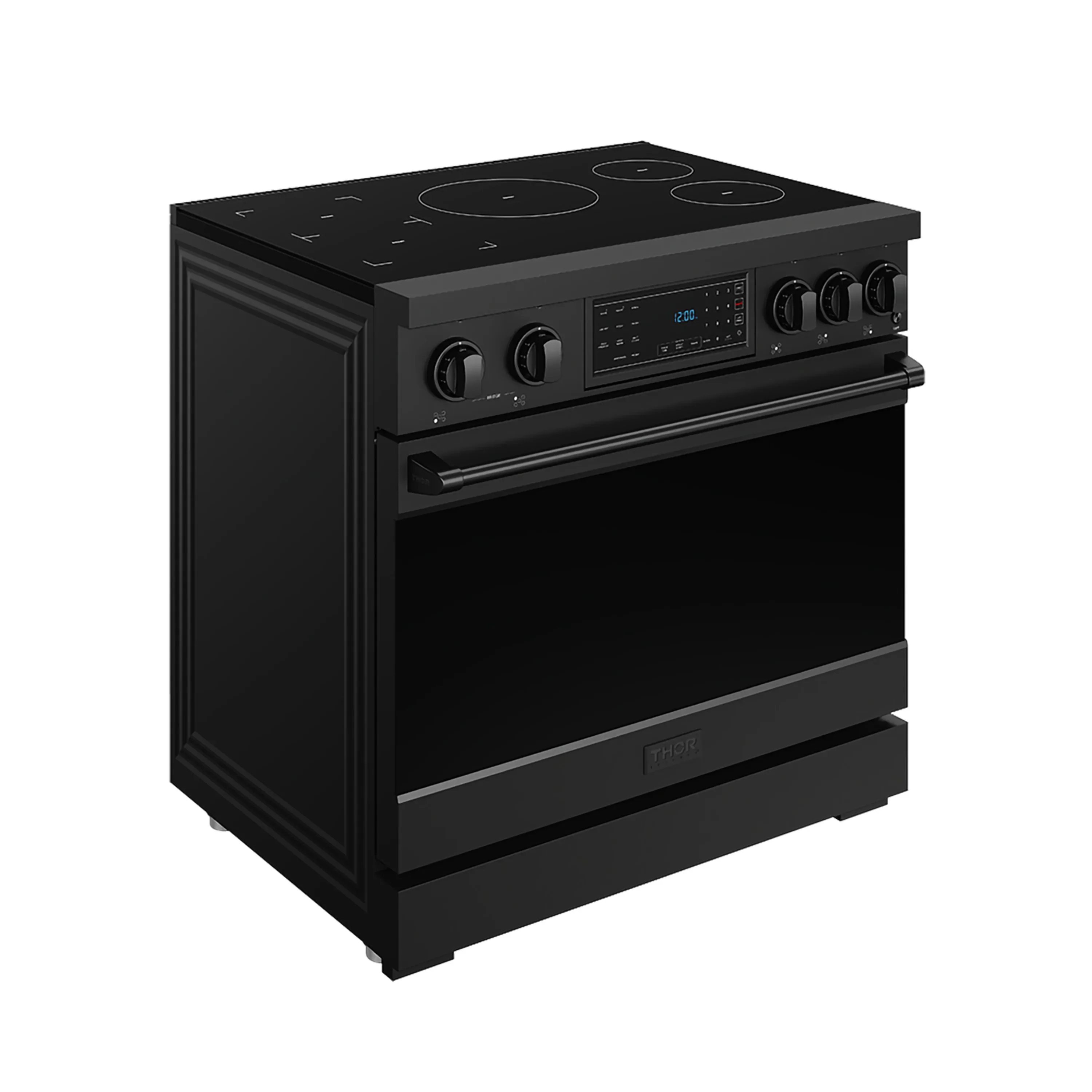 Gordon Ramsay by Thor Kitchen 36-Inch Professional Induction Range with Tilt Panel Touch Control in Black (RSI36B) - Image 3