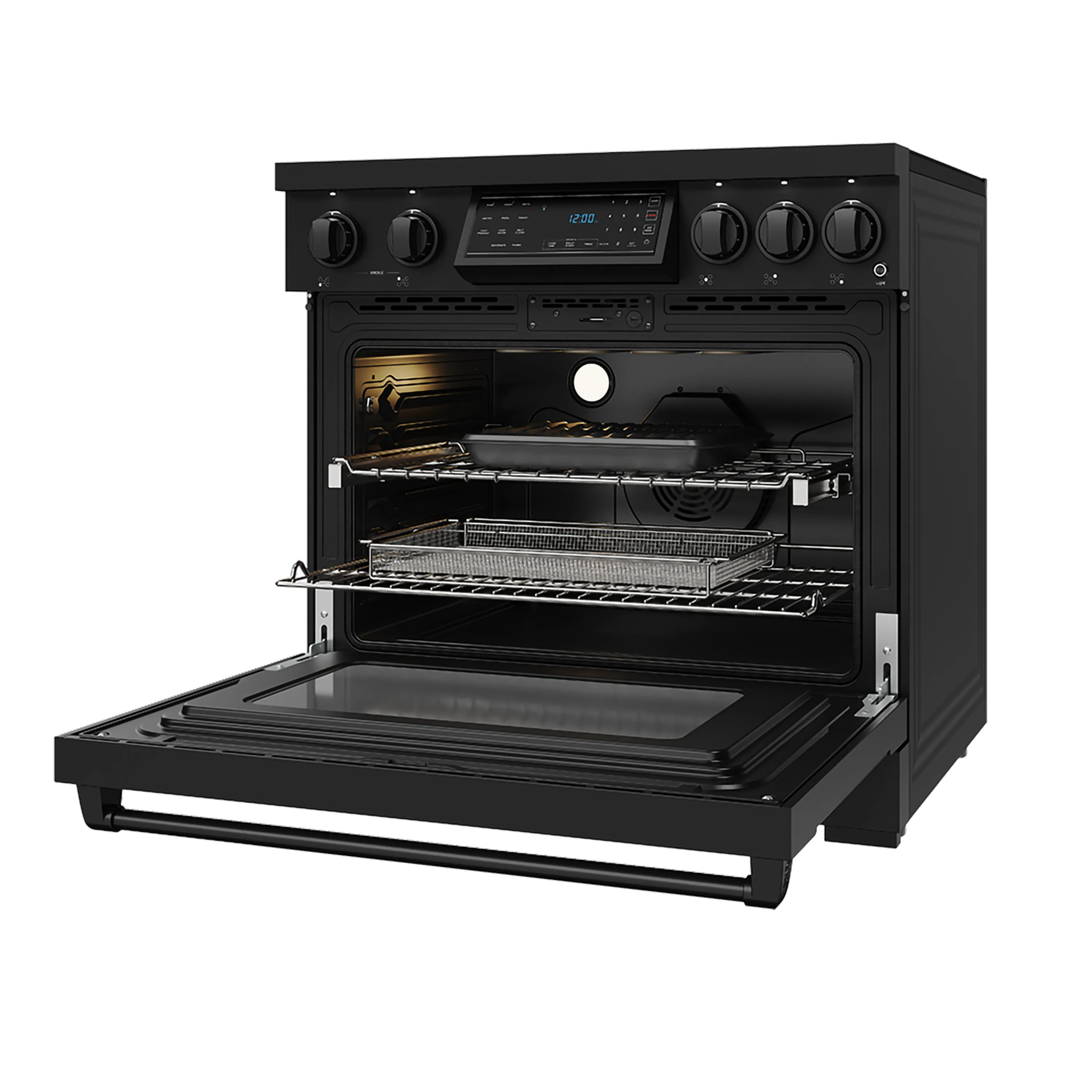 Gordon Ramsay by Thor Kitchen 36-Inch Professional Induction Range with Tilt Panel Touch Control in Black (RSI36B) - Image 6