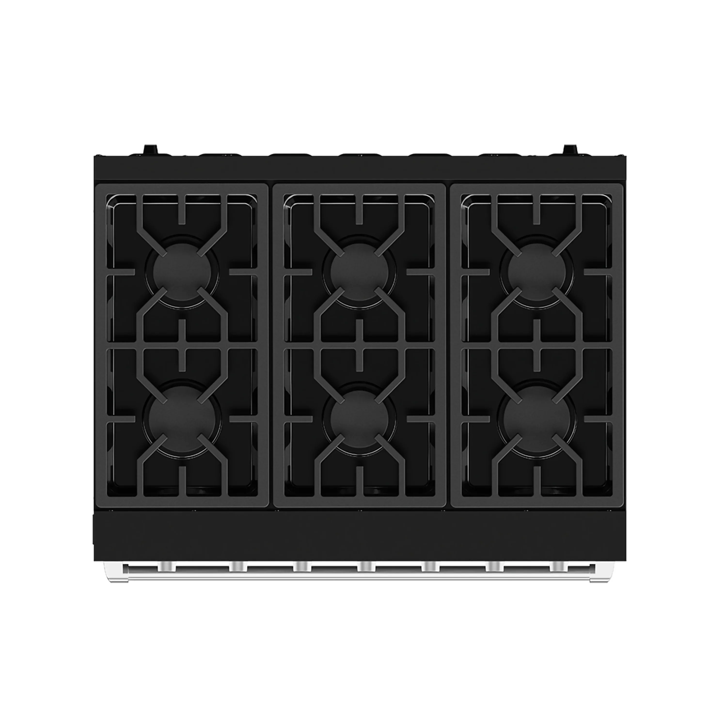 Gordon Ramsay by Thor Kitchen 36-inch Professional Natural Gas Range with Precision Knob Oven in Black and Stainless Steel Trim (RSG36PB-SS) - Image 2