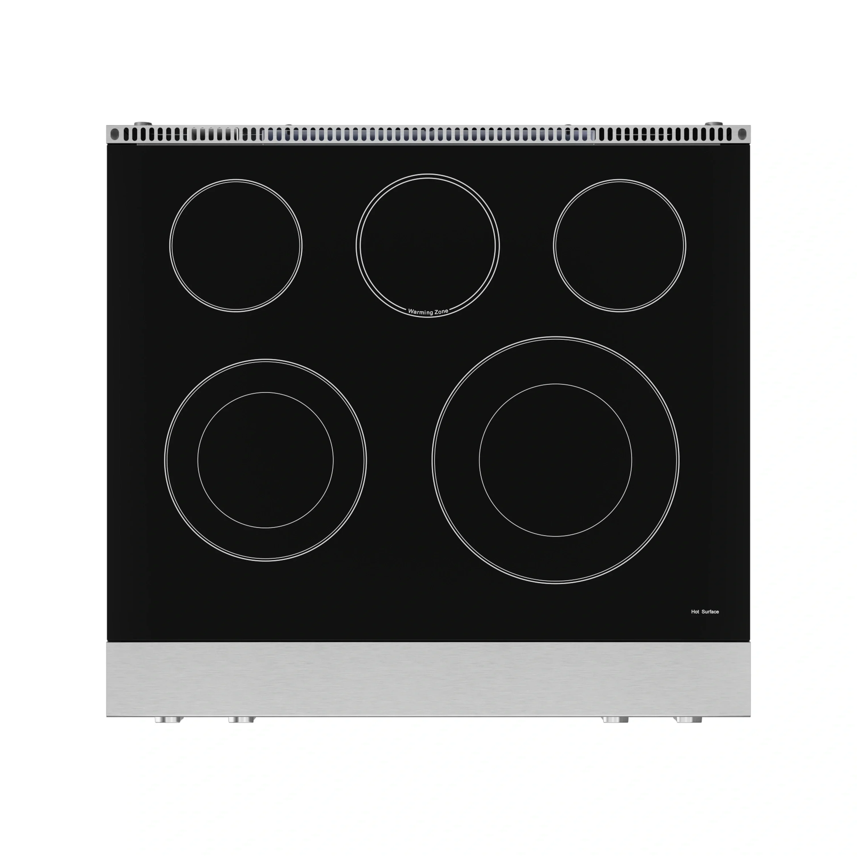 Gordon Ramsay by Thor Kitchen 4-Piece Appliance Package -  30-Inch Electric Range,  Wall Mount Range Hood, 36-Inch French Door Refrigerator, and Dishwasher in Stainless Steel - Image 10