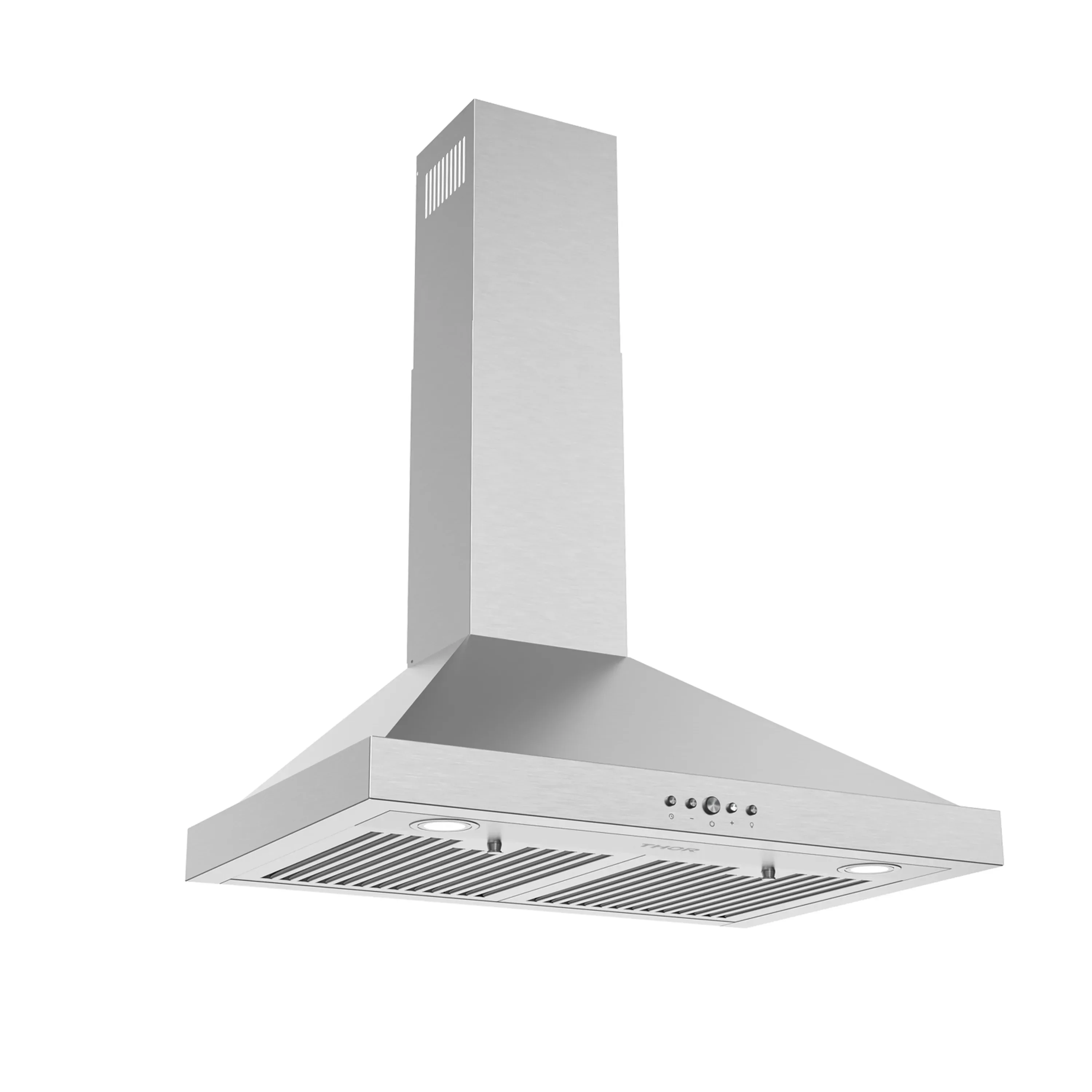 Gordon Ramsay by Thor Kitchen 4-Piece Appliance Package -  30-Inch Electric Range,  Wall Mount Range Hood, 36-Inch French Door Refrigerator, and Dishwasher in Stainless Steel with Black Trim - Image 30
