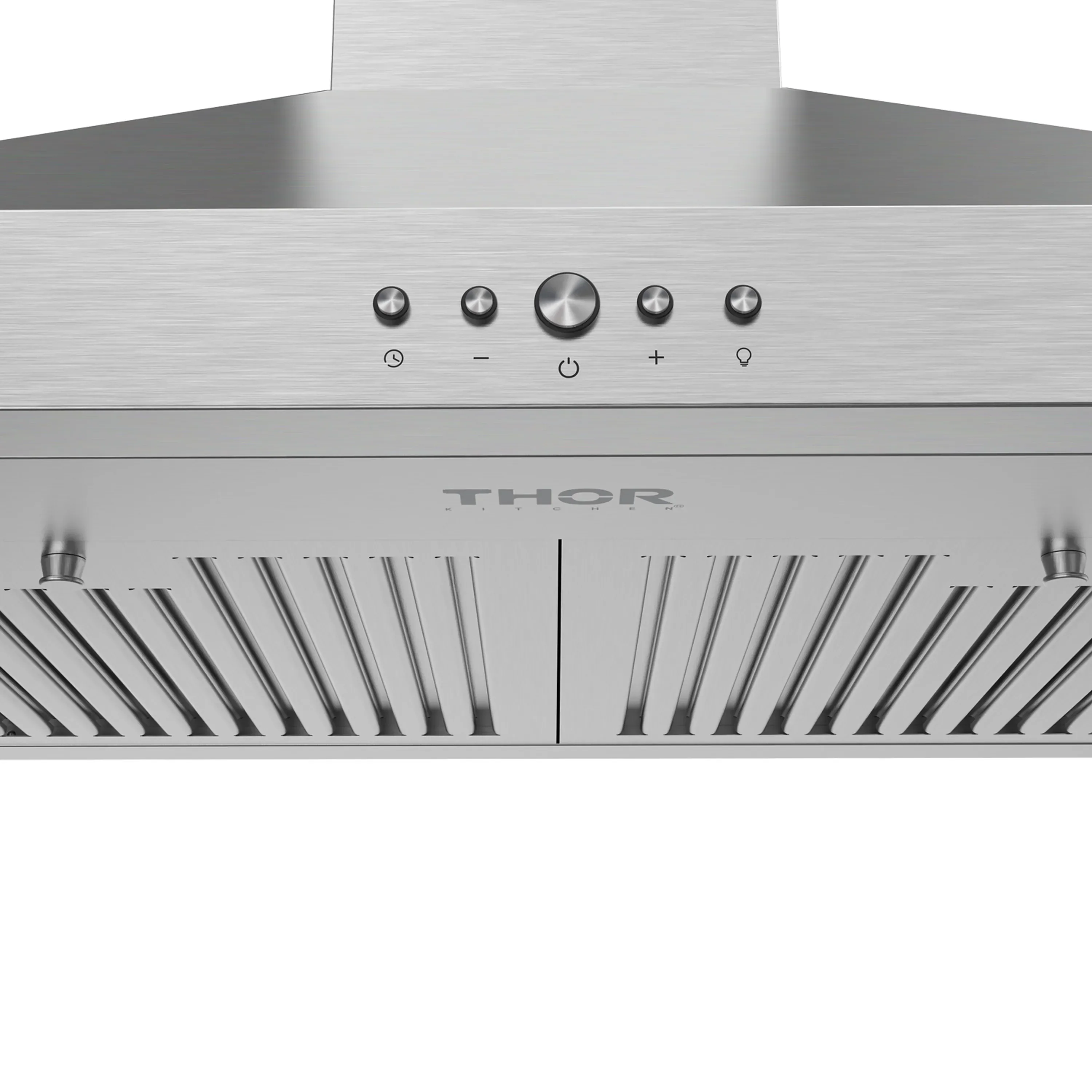 Gordon Ramsay by Thor Kitchen 4-Piece Appliance Package -  30-Inch Electric Range,  Wall Mount Range Hood, 36-Inch French Door Refrigerator, and Dishwasher in Stainless Steel with Black Trim - Image 33