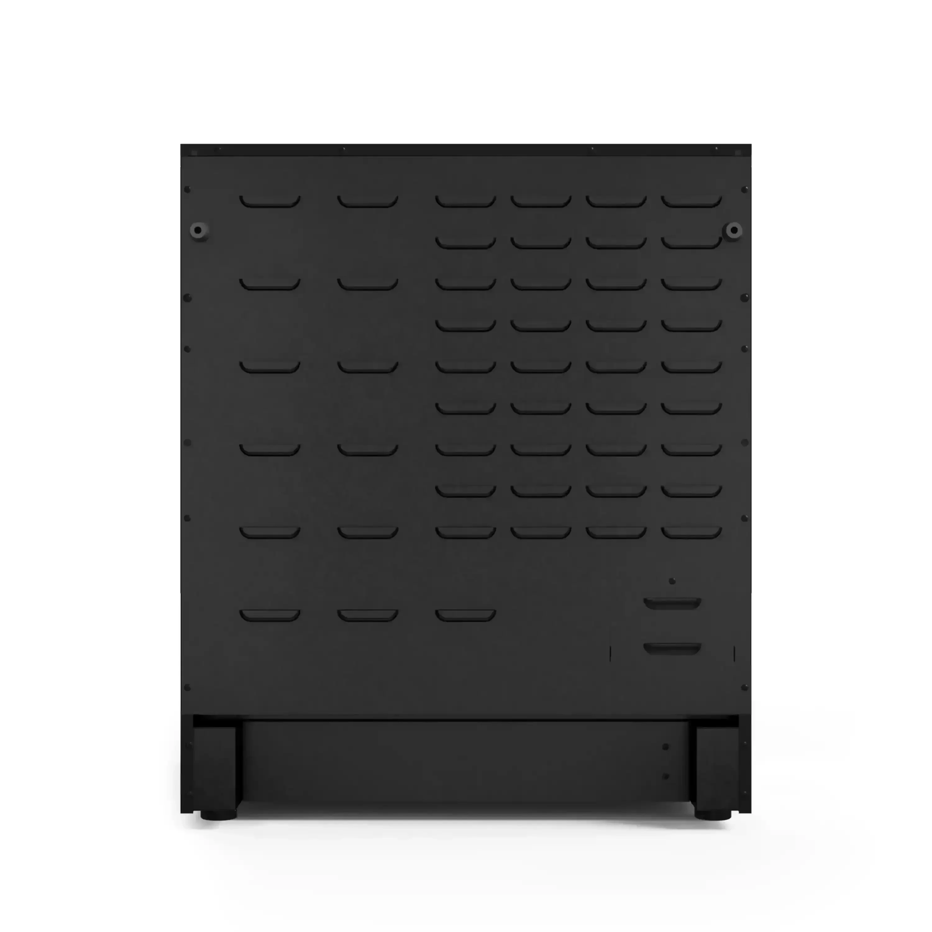 Gordon Ramsay by Thor Kitchen 4-Piece Appliance Package -  30-Inch Electric Range,  Wall Mount Range Hood, 36-Inch French Door Refrigerator, and Dishwasher in Black with Bronze Trim - Image 16