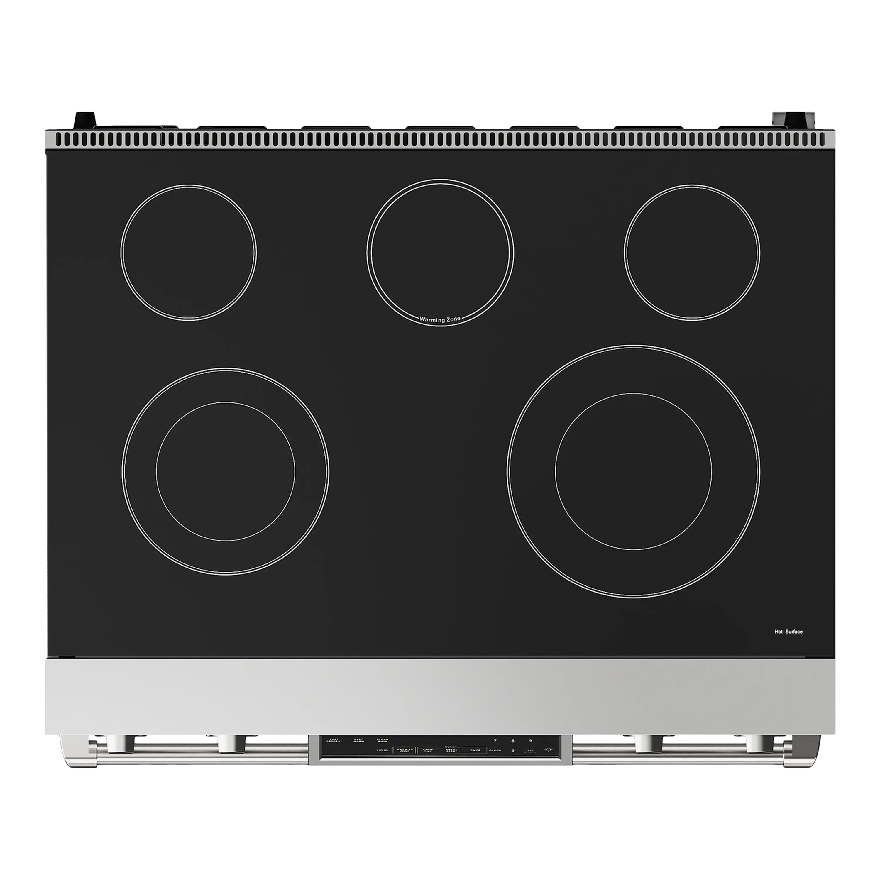 Gordon Ramsay by Thor Kitchen 4-Piece Appliance Package -  36-Inch Electric Range, Wall Mount Range Hood, 36-Inch French Door Refrigerator, and Dishwasher in Stainless Steel - Image 9