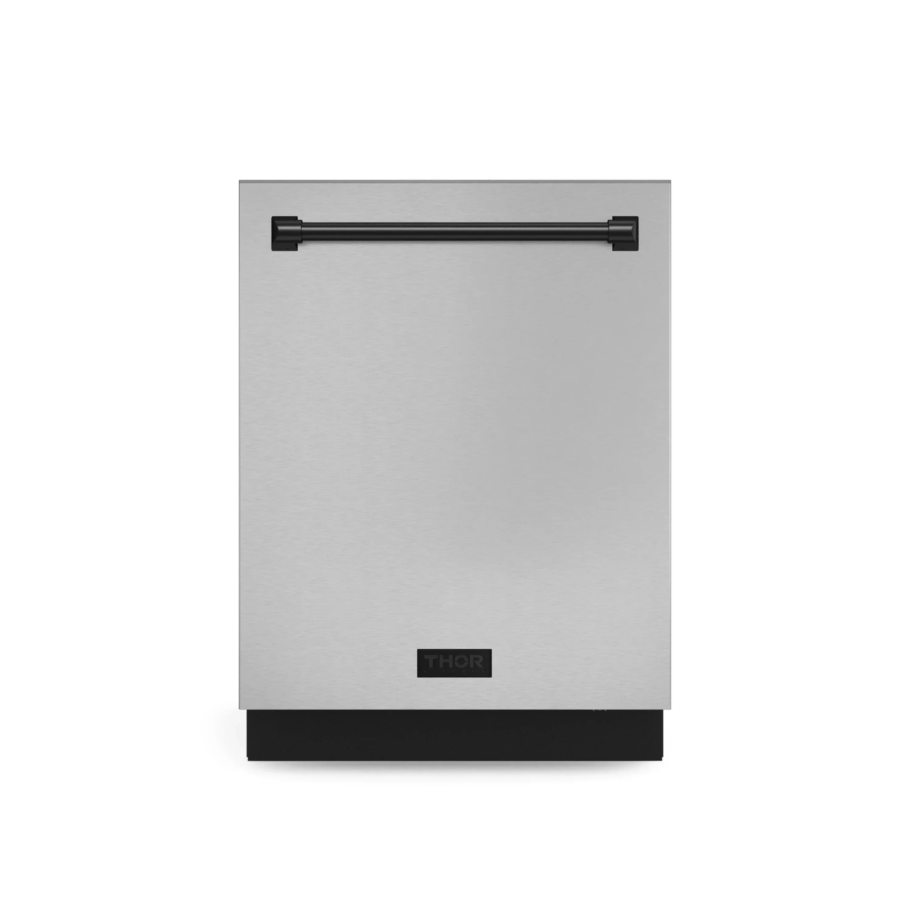 Gordon Ramsay by Thor Kitchen 4-Piece Appliance Package -  36-Inch Electric Range, Wall Mount Range Hood, 36-Inch French Door Refrigerator, and Dishwasher in Stainless Steel with Black Trim - Image 22