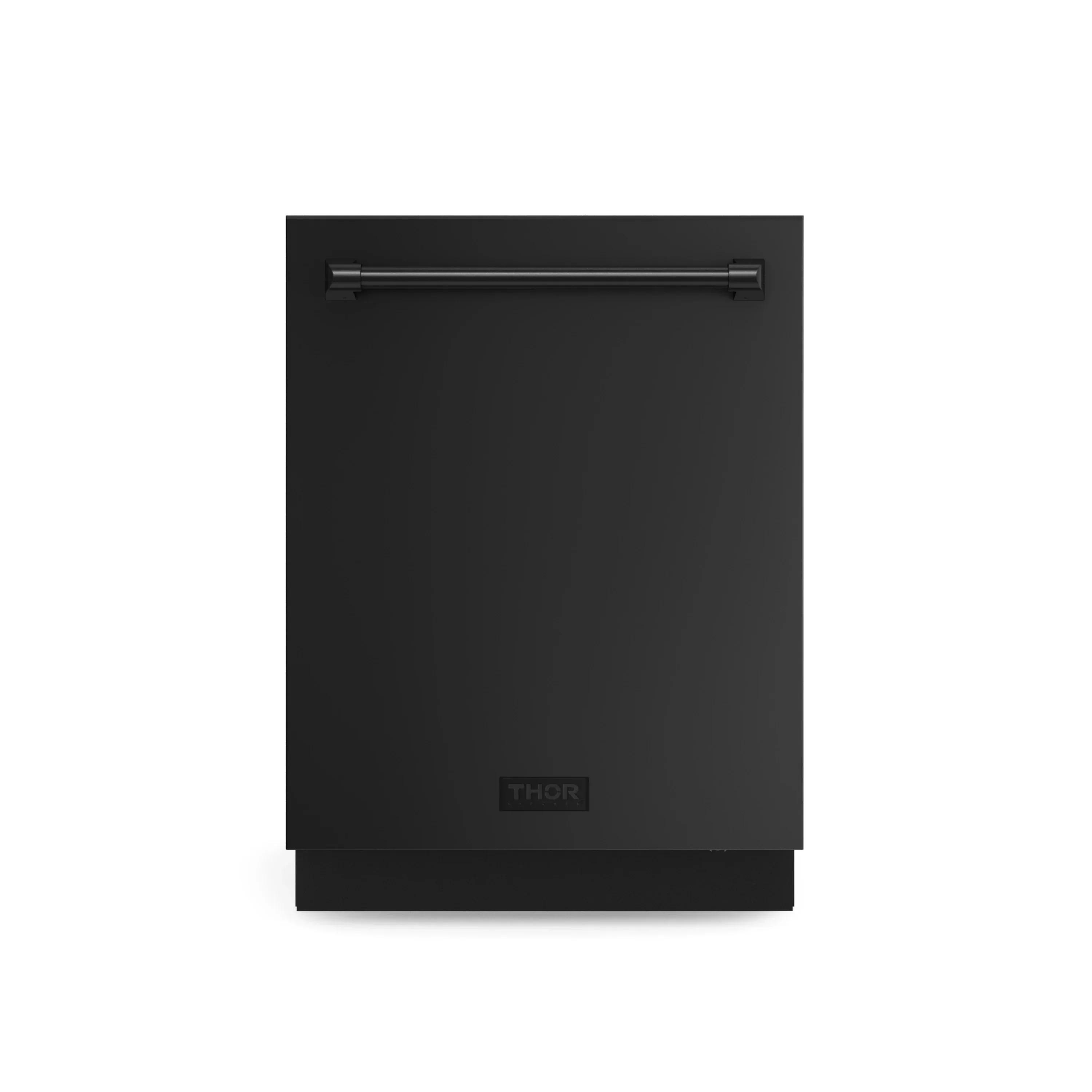 Gordon Ramsay by Thor Kitchen 4-Piece Appliance Package -  36-Inch Electric Range, Wall Mount Range Hood, 36-Inch French Door Refrigerator, and Dishwasher in Black - Image 23