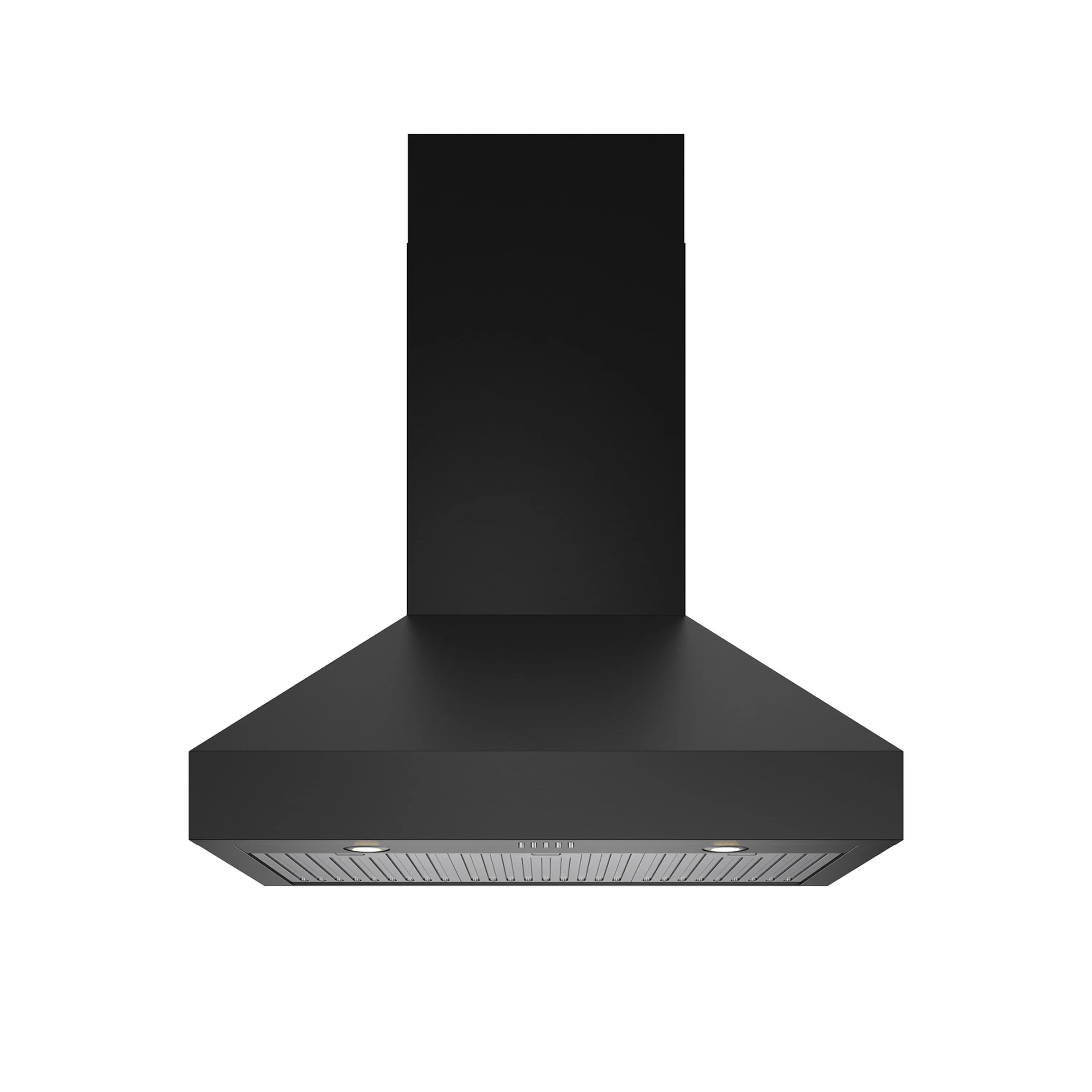 Gordon Ramsay by Thor Kitchen 4-Piece Appliance Package -  36-Inch Electric Range, Wall Mount Range Hood, 36-Inch French Door Refrigerator, and Dishwasher in Black with Bronze Trim - Image 29