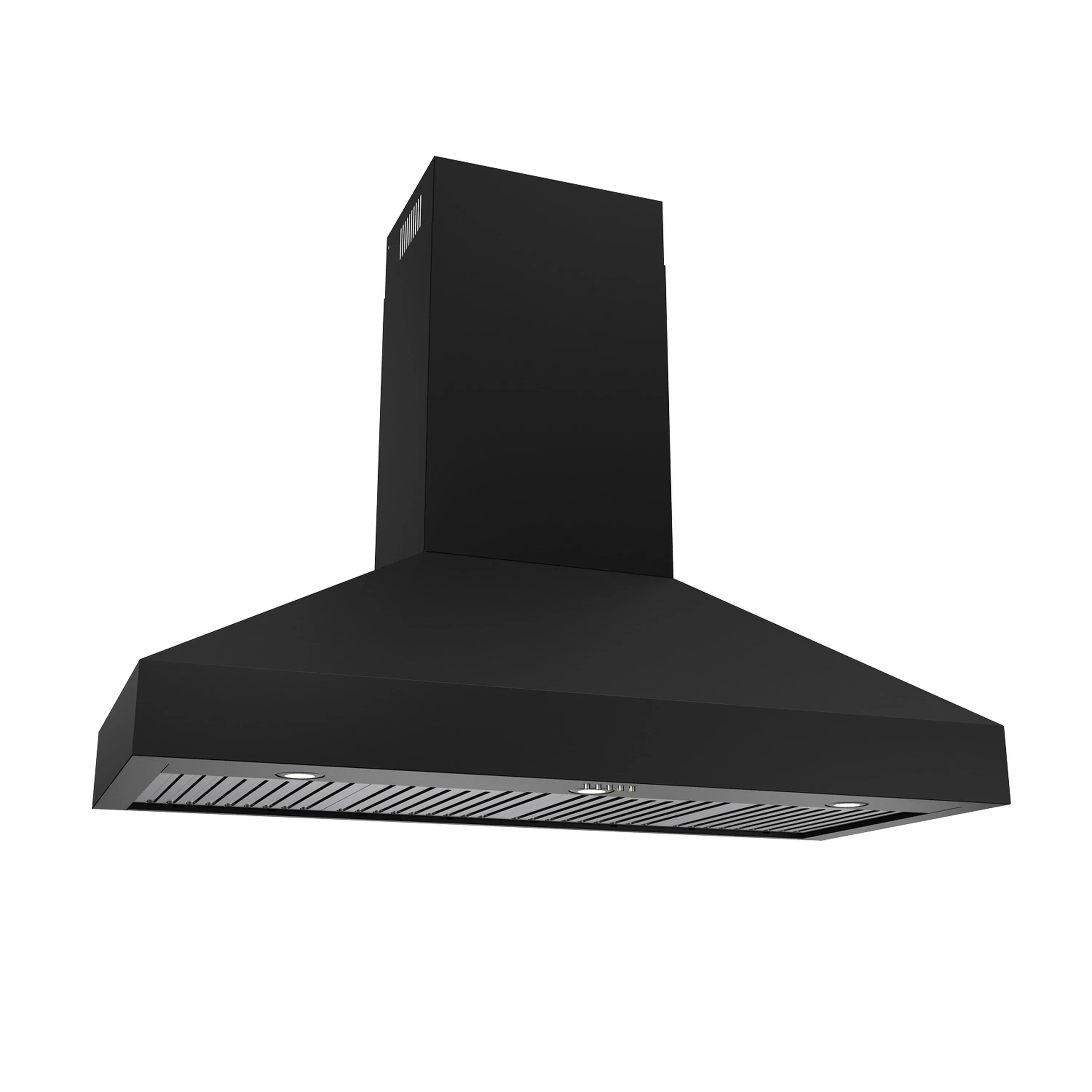 Gordon Ramsay by Thor Kitchen 4-Piece Appliance Package -  48-Inch Propane Gas Range, Wall Mount Range Hood, 36-Inch French Door Refrigerator, and Dishwasher in Black with Bronze Trim - Image 36