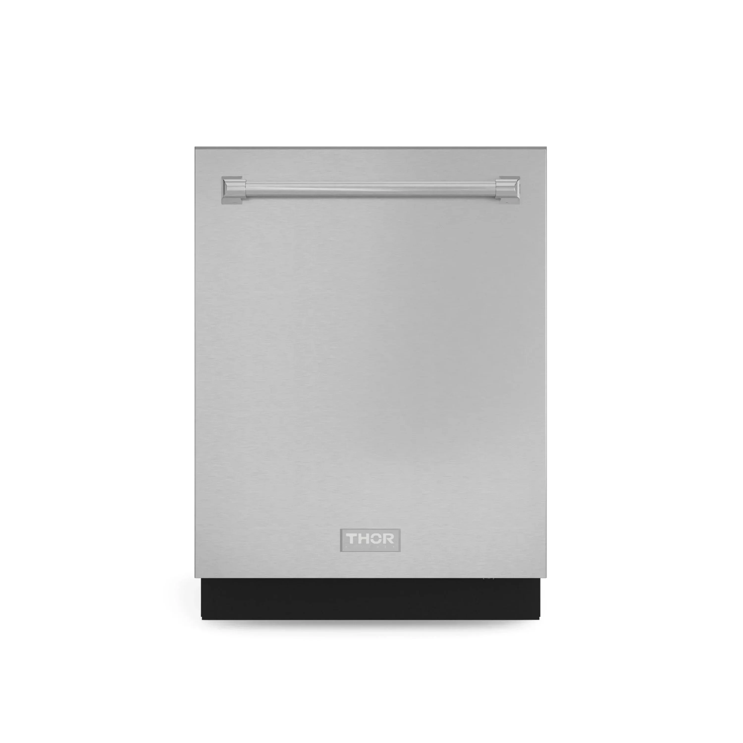 Gordon Ramsay by Thor Kitchen 4-Piece Appliance Package -  48-Inch Propane Gas Range, Wall Mount Range Hood, 36-Inch French Door Refrigerator, and Dishwasher in Stainless Steel - Image 18