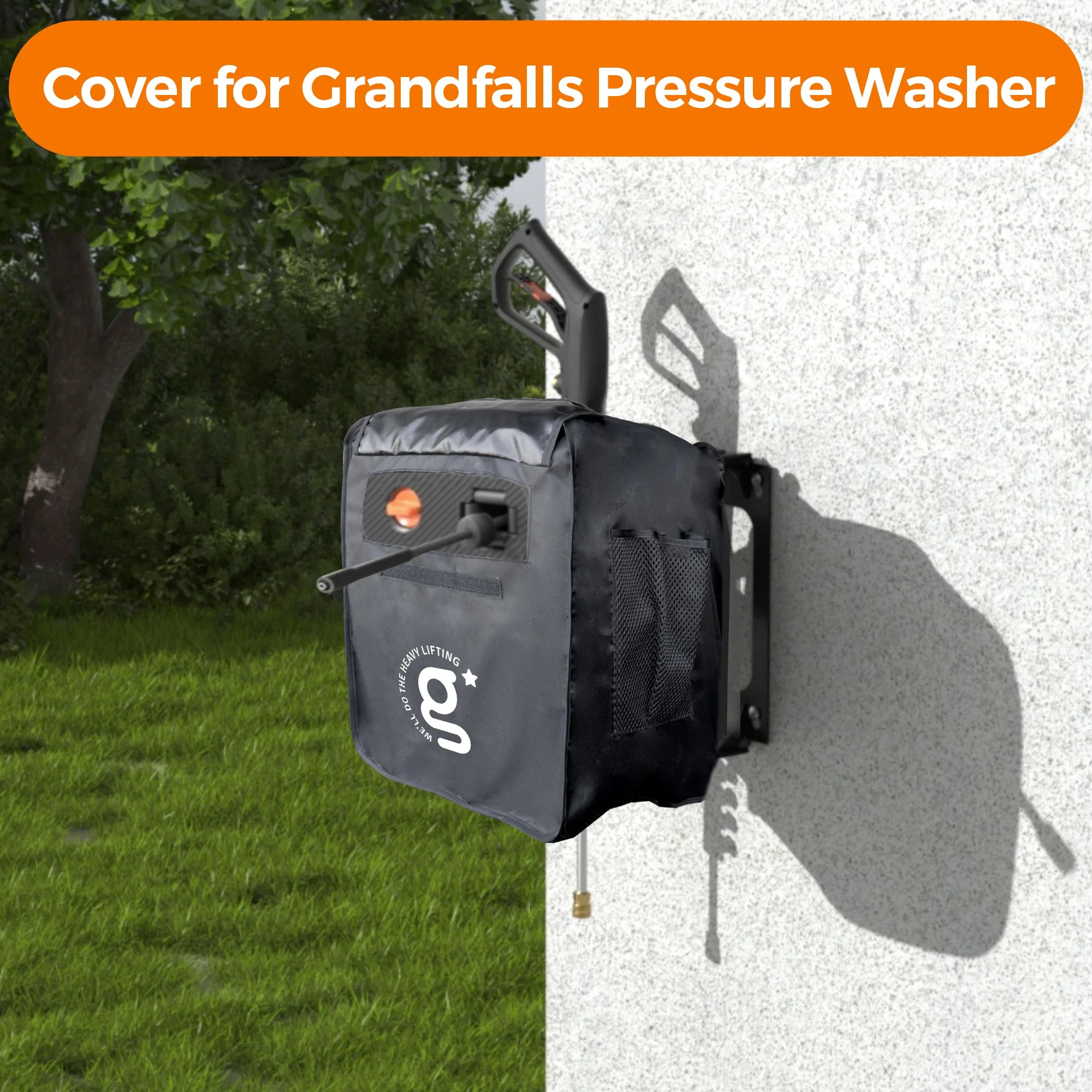 Giraffe Tools Grandfalls Retractable Pressure Washer Cover - Image 11