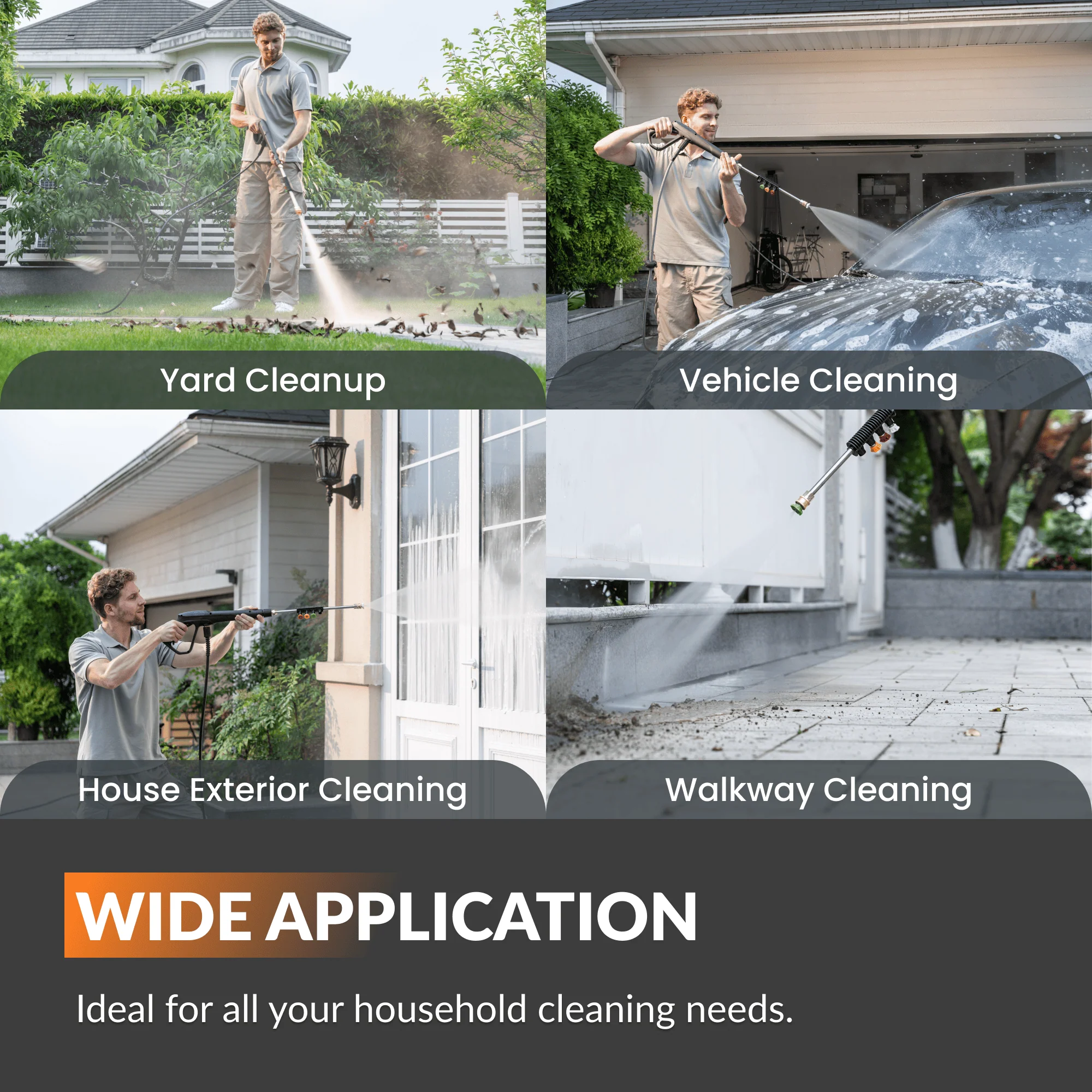 Giraffe Tools Grandfalls 100 Ft. Retractable Pressure Washer Plus (HP135-G30A) - Image 6