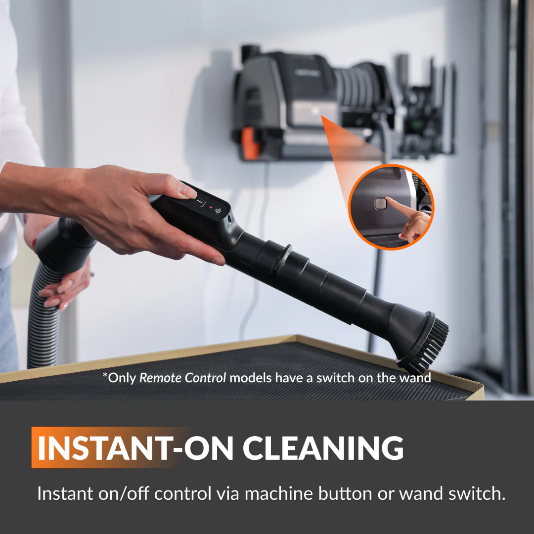 Giraffe Tools Grandstorm Retractable Vacuum Cleaner, 20KPa Motor and 30 Ft Hose - Image 6