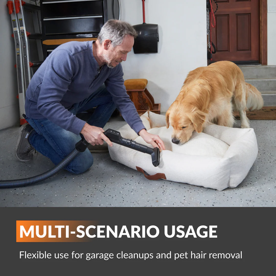 Giraffe Tools Grandstorm Retractable Vacuum Cleaner, 20KPa Motor and 30 Ft Hose - Image 8