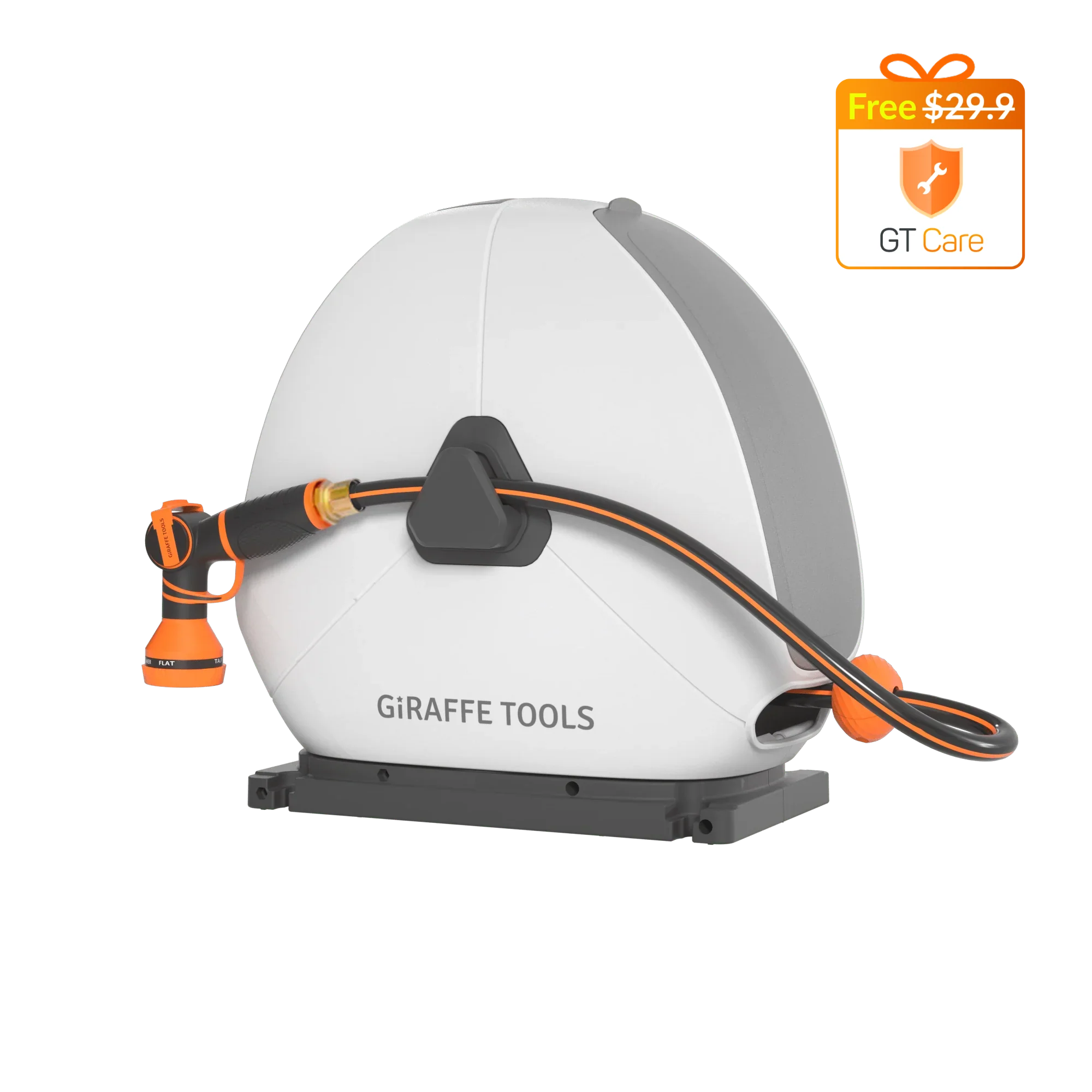 Giraffe Tools 82 Ft. - 130 Ft. Ground-Mounted Retractable Hose Reel, UV-resistant - Image 11