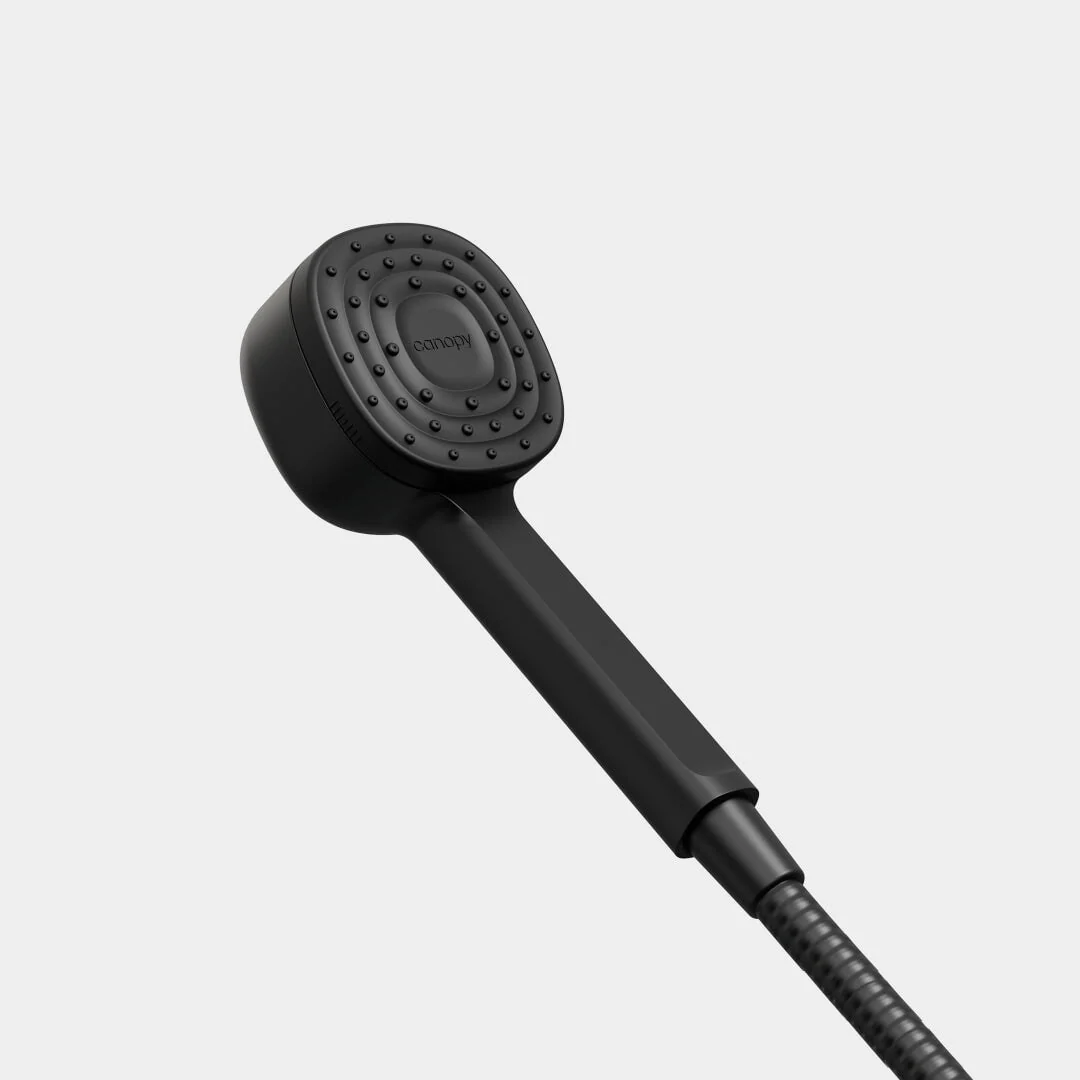 Canopy Handheld Filtered Tool-Free Showerhead with Felt Diffuser - Image 3
