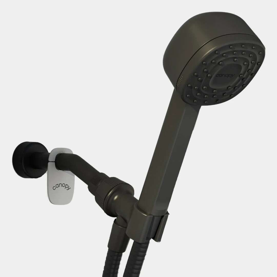 Canopy Handheld Filtered Tool-Free Showerhead with Felt Diffuser - Image 4