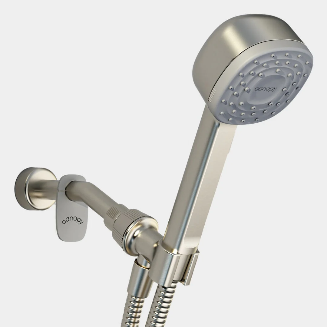 Canopy Handheld Filtered Tool-Free Showerhead with Felt Diffuser - Image 6