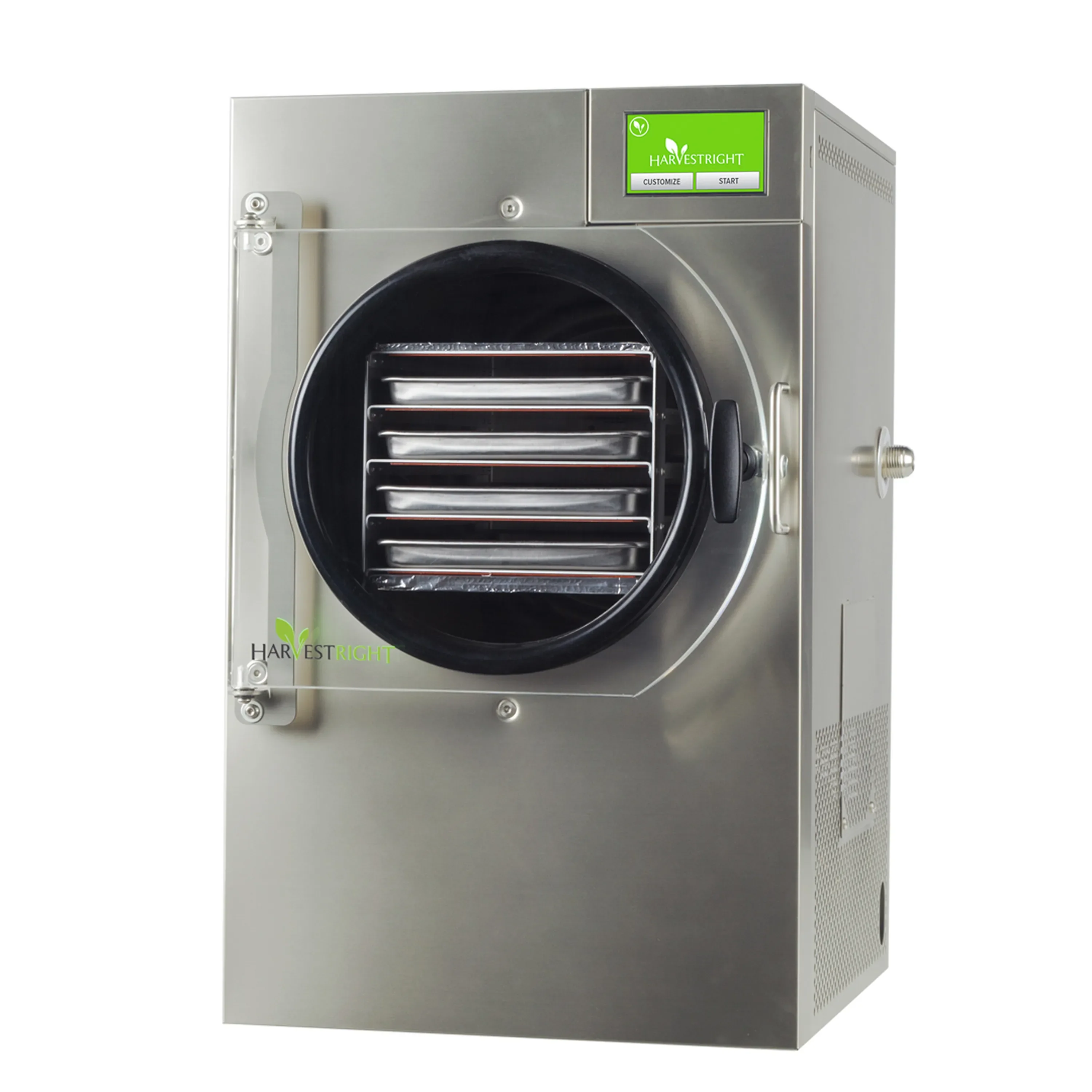 Harvest Right Home Freeze Dryer with Oil Free Pump, 4 Tray & Mylar Starter Kit in Stainless Steel, Small (N-HRFDSSS-PP, SP-GW11060) - Image 7