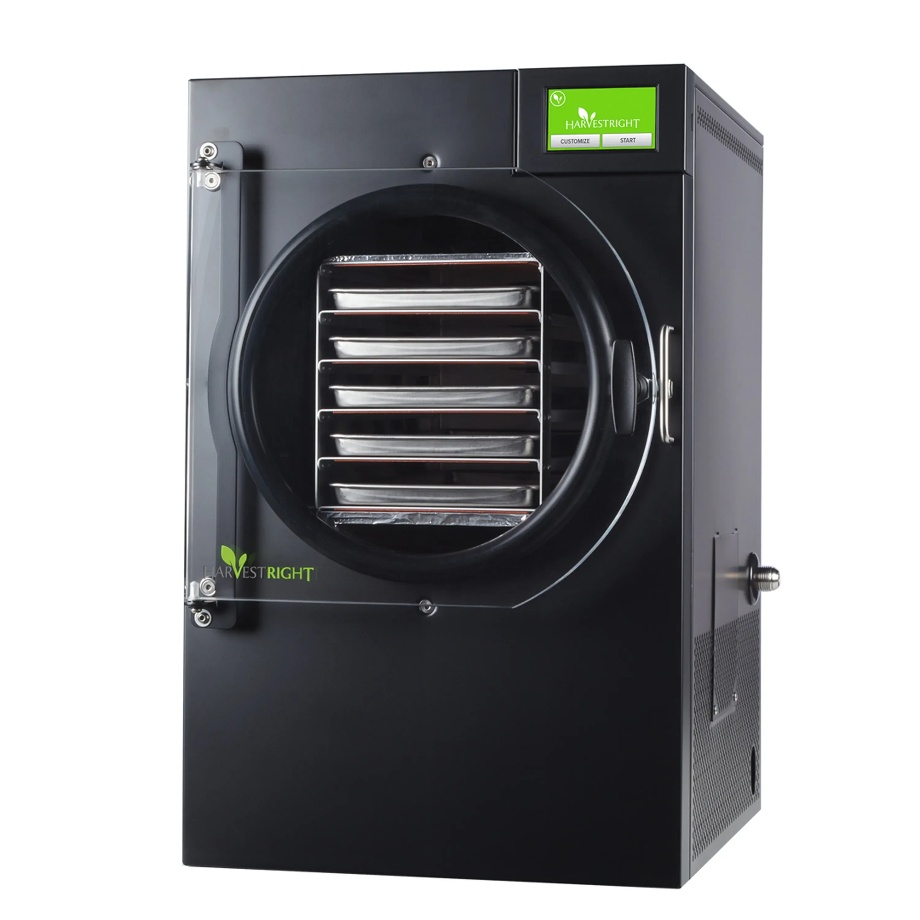 Harvest Right Home Freeze Dryer with Oil Free Pump, 5 Tray & Mylar Starter Kit in Black, Medium (N-HRFDMBK-PP, SP-GW11060) - Image 6