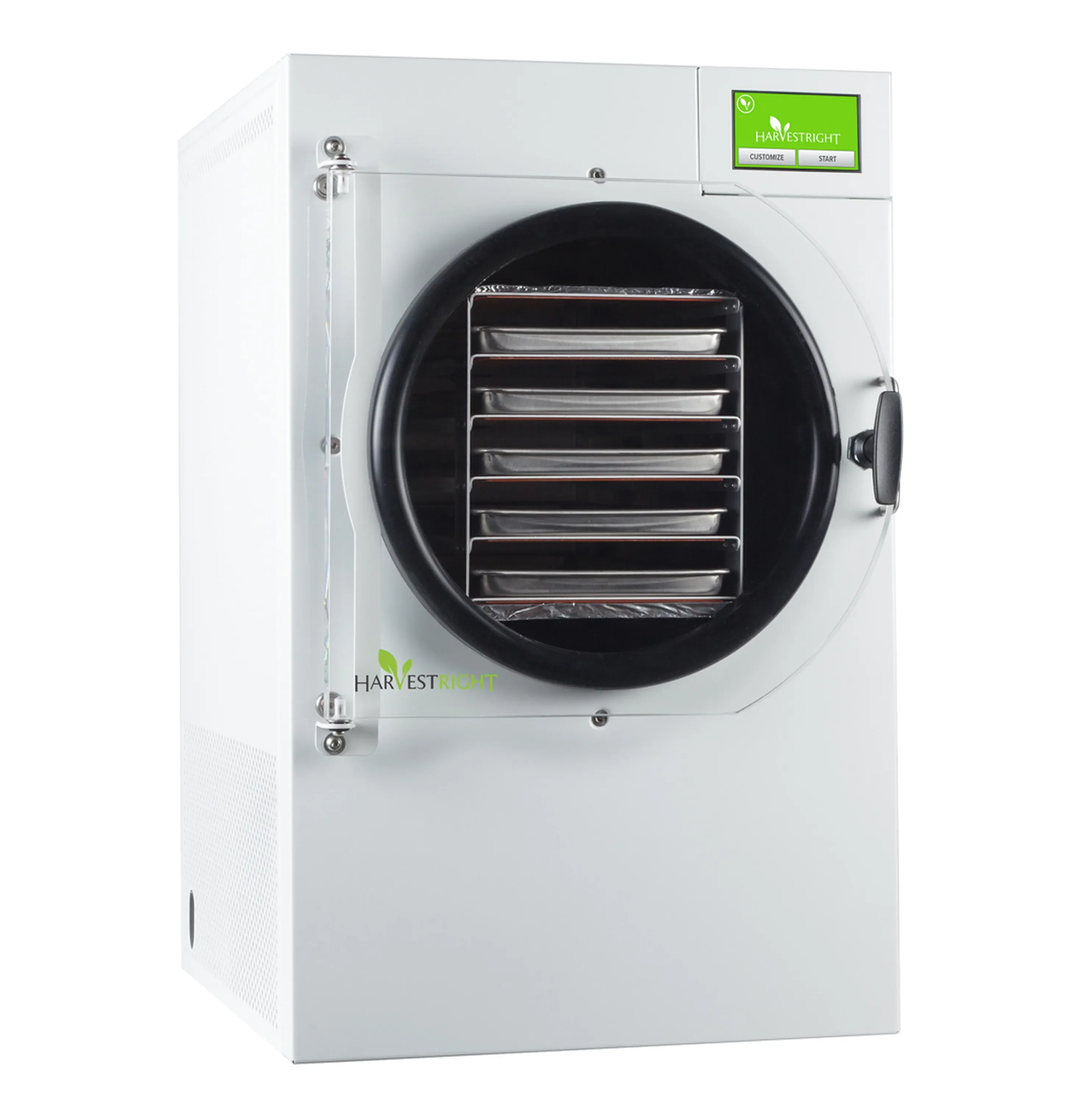 Harvest Right Home Freeze Dryer with Oil Free Pump, 5 Tray & Mylar Starter Kit in White, Medium (N-HRFDMWH-PP, SP-GW11060) - Image 4