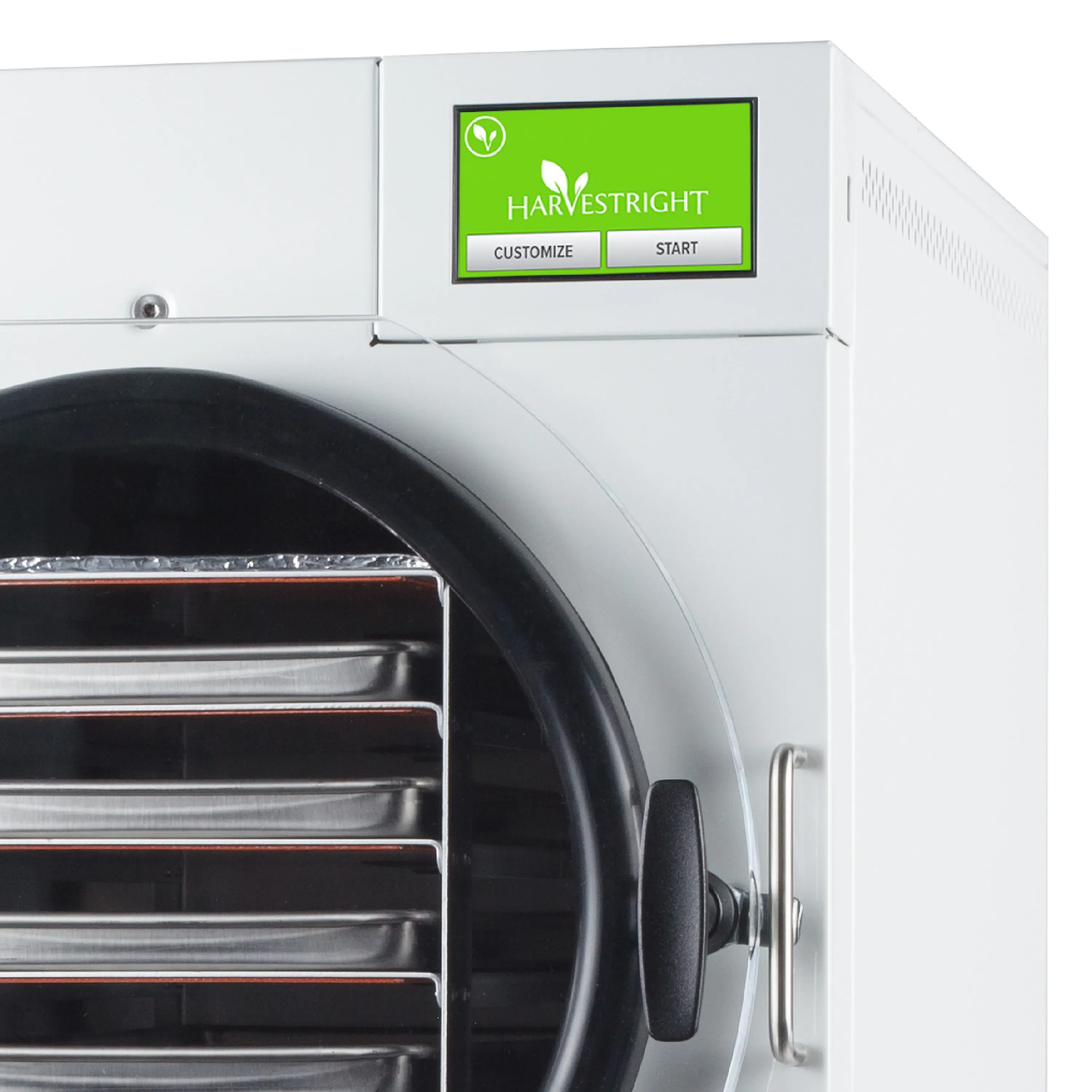 Harvest Right Home Freeze Dryer with Oil Free Pump, 5 Tray & Mylar Starter Kit in White, Medium (N-HRFDMWH-PP, SP-GW11060) - Image 8