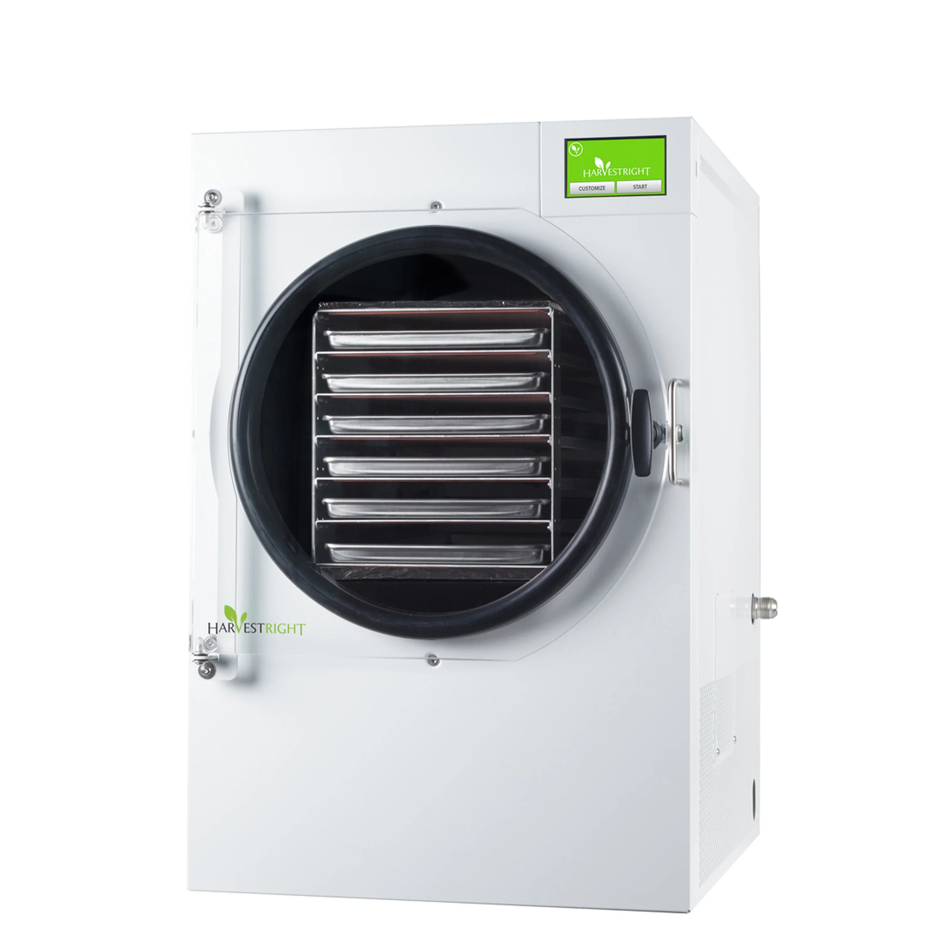 Harvest Right Home Freeze Dyer with Oil Free Pump, 6 Tray & Mylar Starter Kit in White, Large (N-HRFDLWH-PP, SP-GW11060) - Image 7