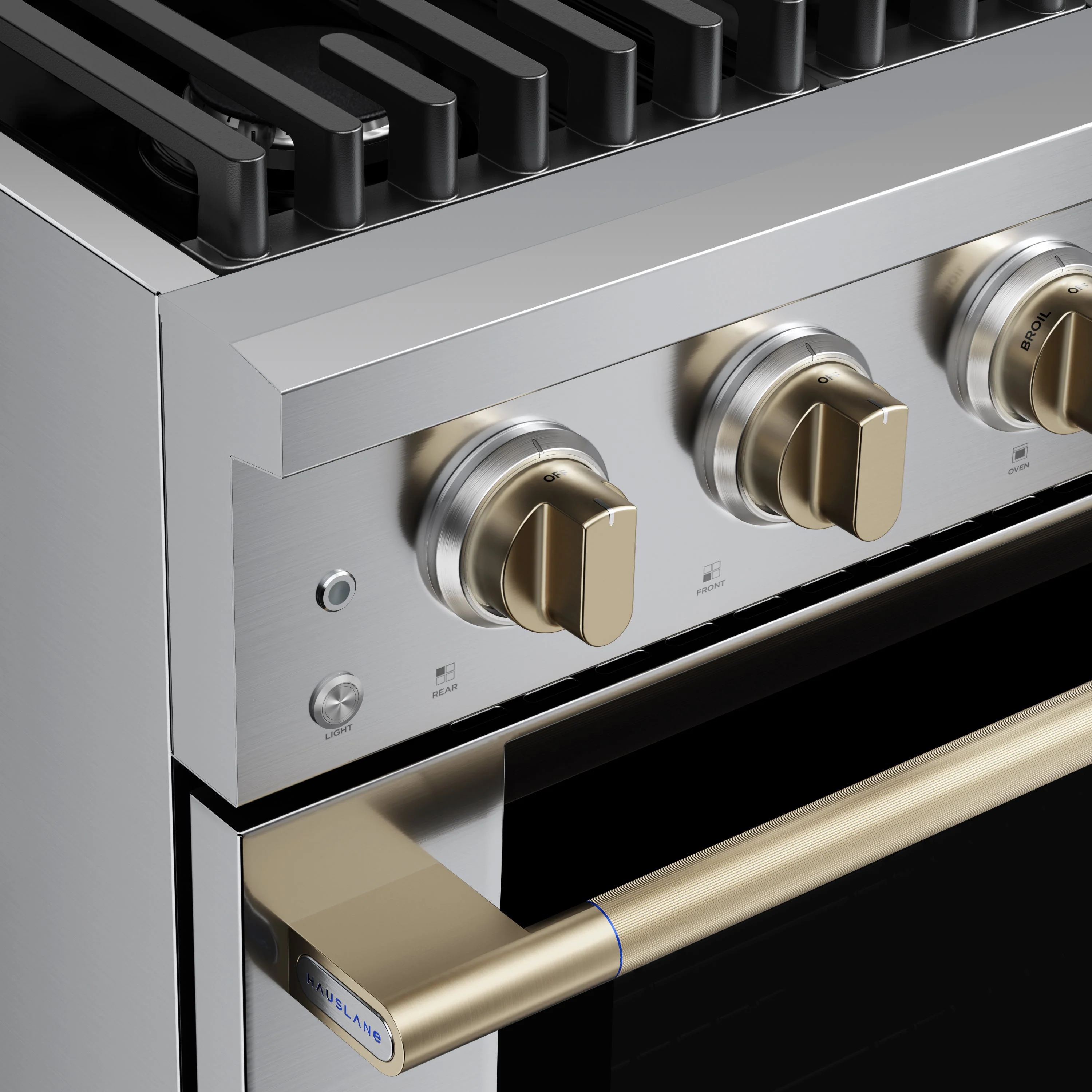 Hauslane HausPro Series 30-Inch Gas or Dual Fuel Range with 4 Burners and Convection Oven in Stainless Steel - Image 28