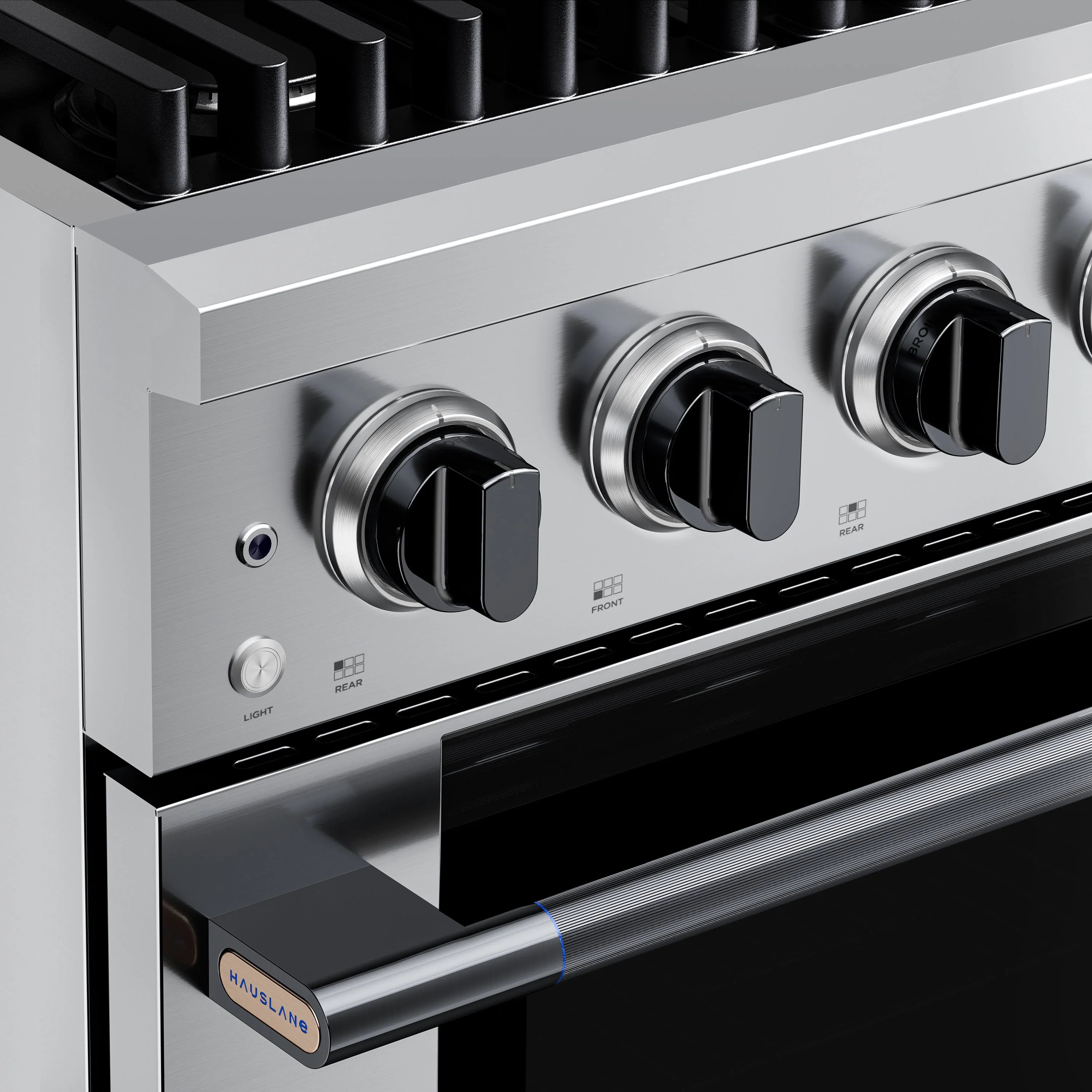 Hauslane HausPro Series 36-Inch Gas or Dual Fuel Range with 6 Burners and Convection Oven in Stainless Steel - Image 23