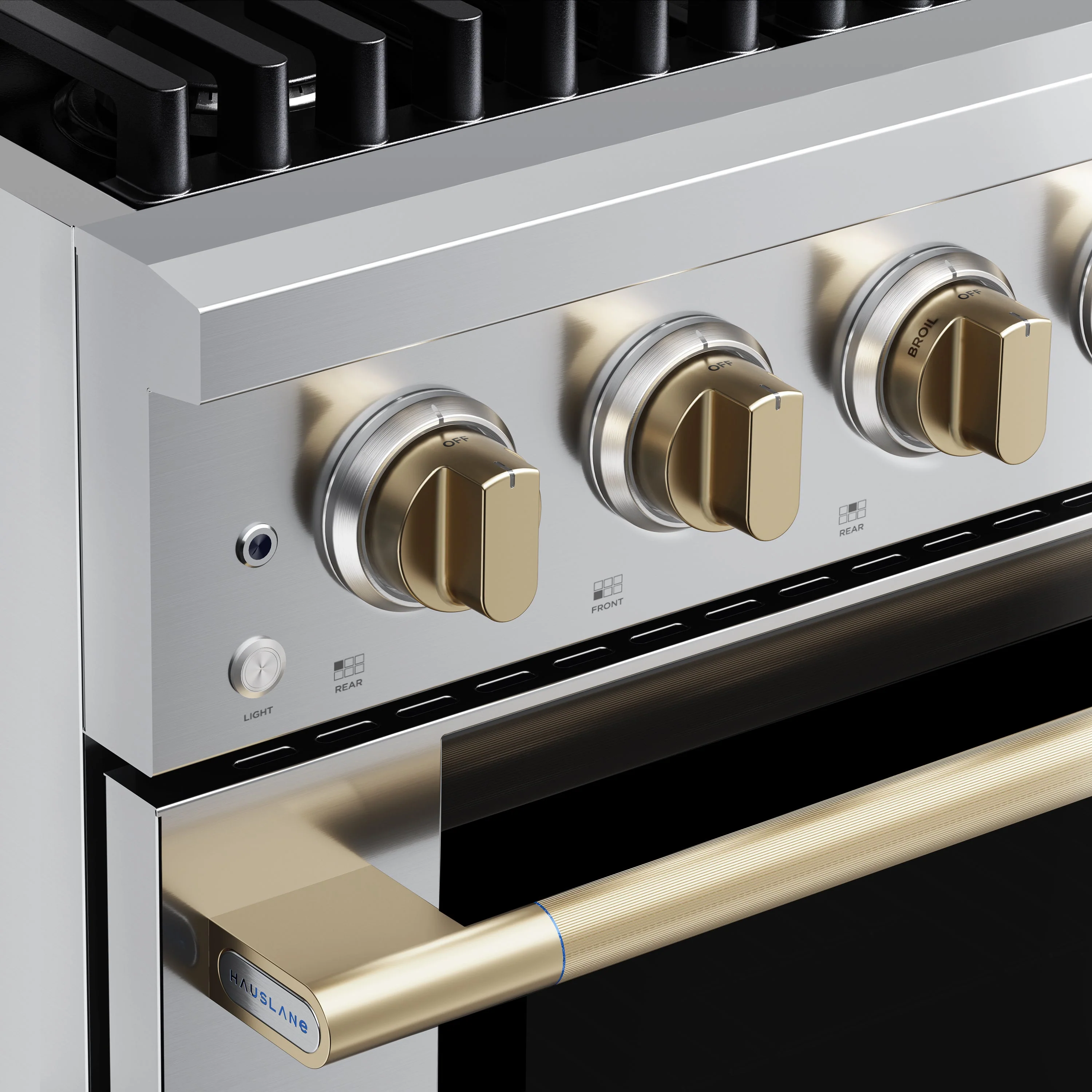 Hauslane HausPro Series 36-Inch Gas or Dual Fuel Range with 6 Burners and Convection Oven in Stainless Steel - Image 29