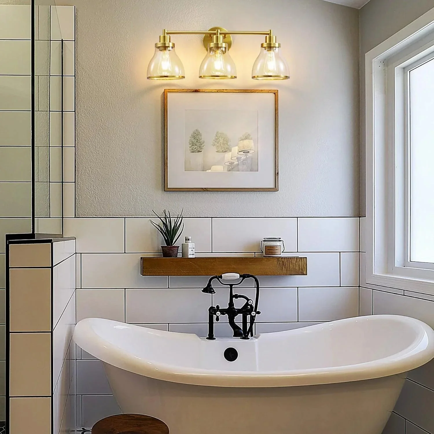 Parrot Uncle Hermosa Modern 3-Light Bathroom Vanity Light - Image 2