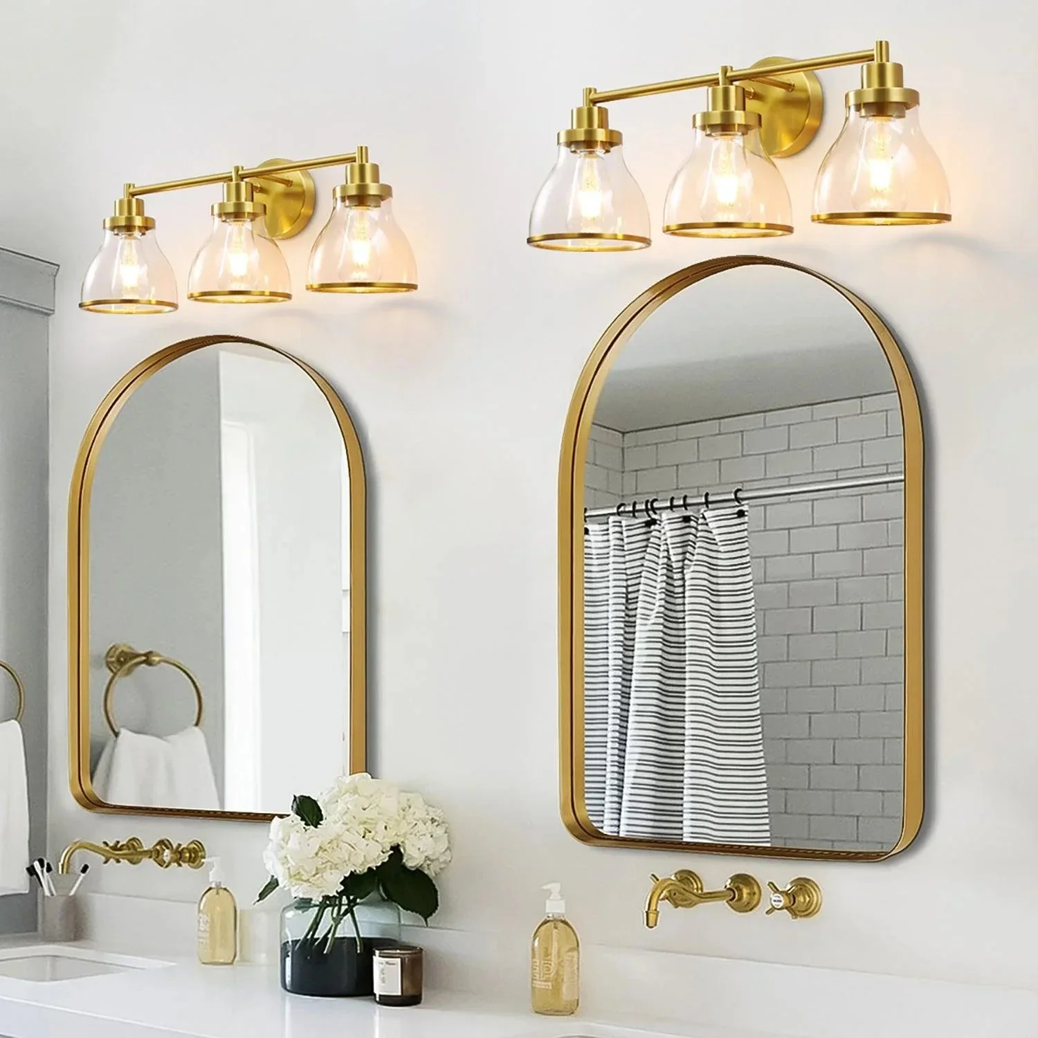 Parrot Uncle Hermosa Modern 3-Light Bathroom Vanity Light - Image 5