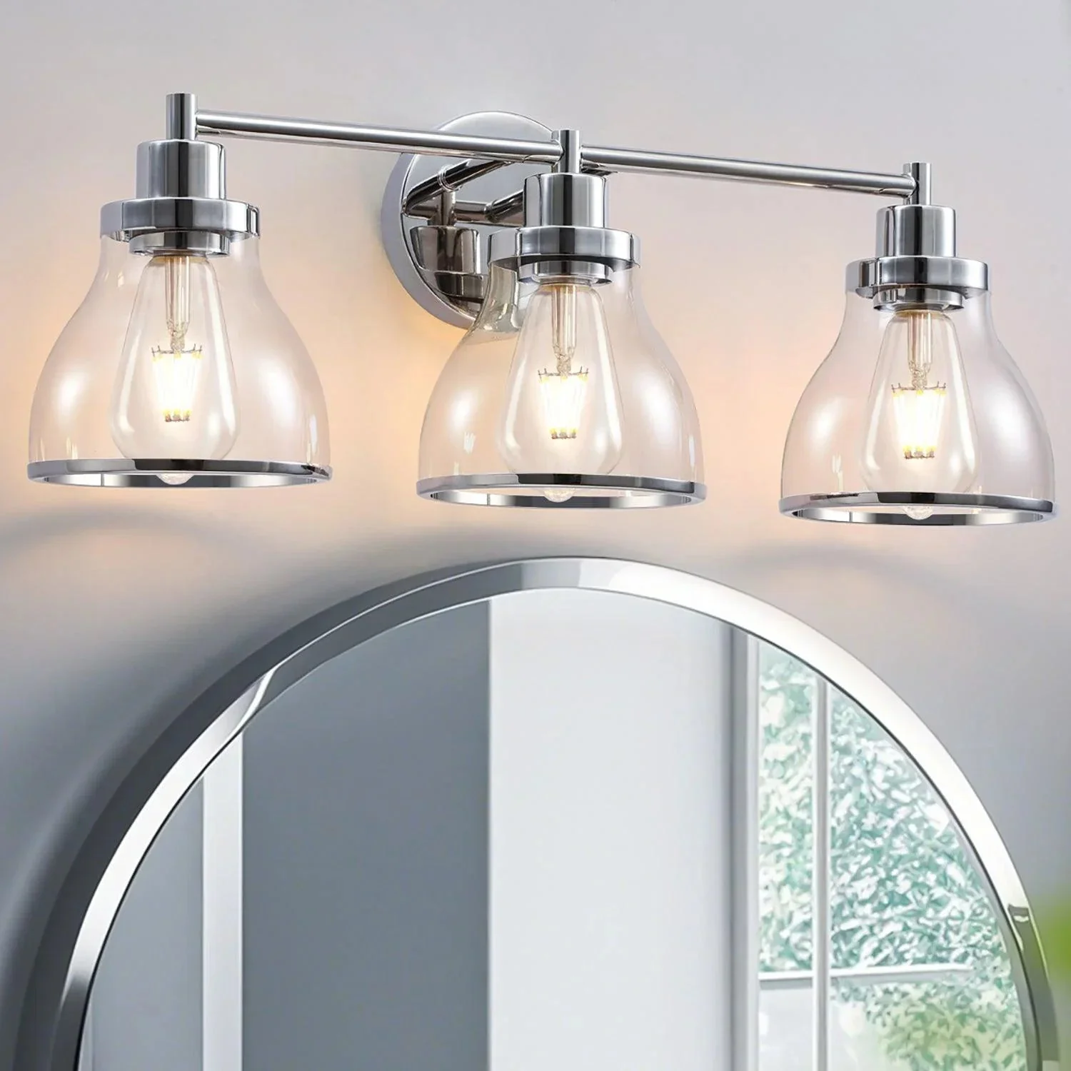 Parrot Uncle Hermosa Modern 3-Light Bathroom Vanity Light - Image 8