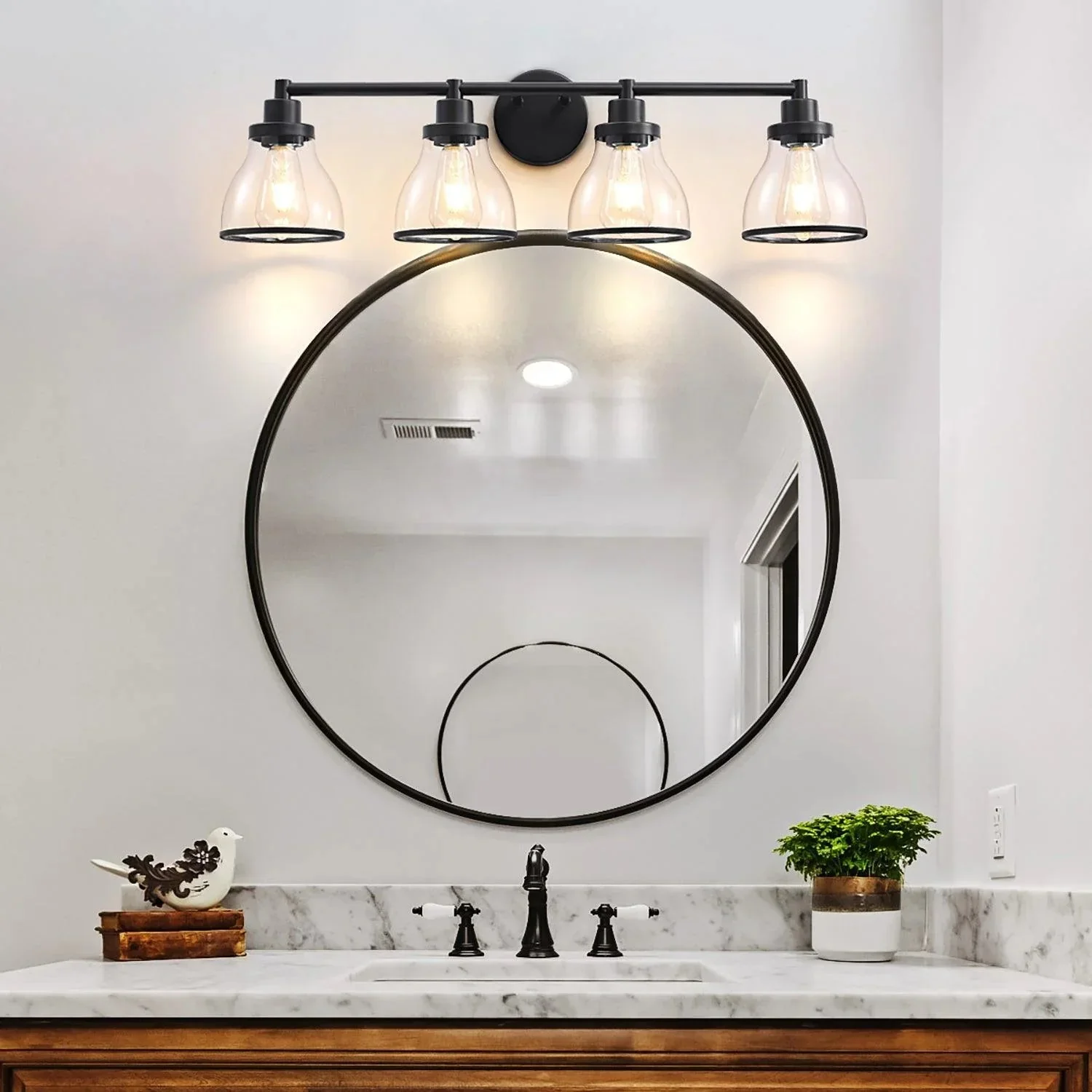 Parrot Uncle Hermosa Modern 4-Light Bathroom Vanity Light - Image 23