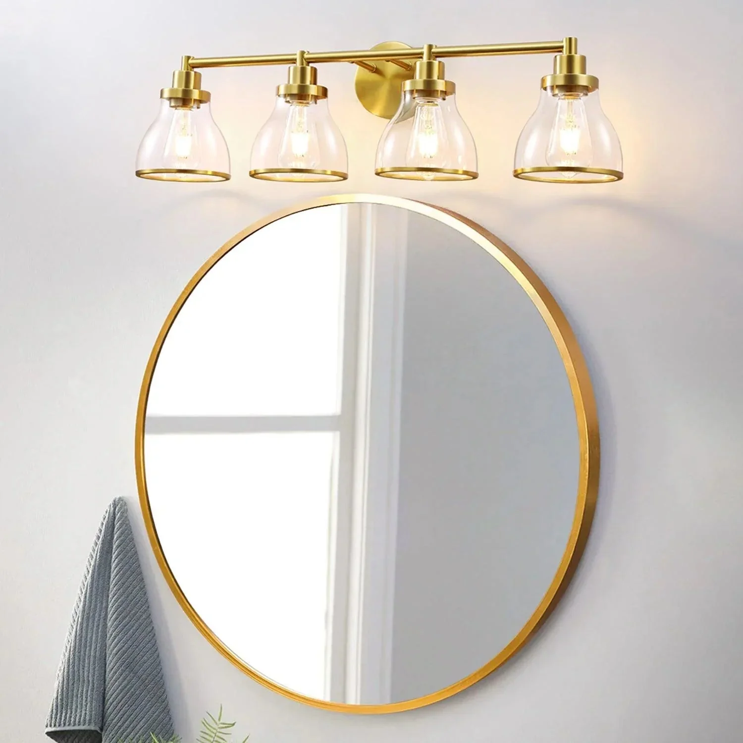 Parrot Uncle Hermosa Modern 4-Light Bathroom Vanity Light - Image 8