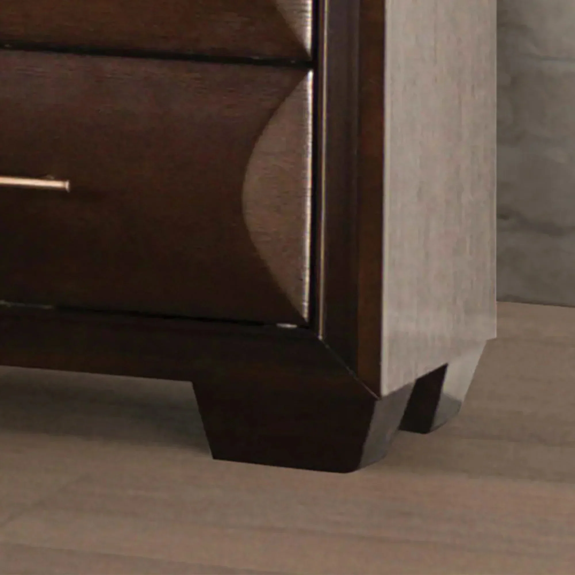 Parrot Uncle Hinwitz Transitional Solid Wood 2-Drawer Nightstand - Image 11